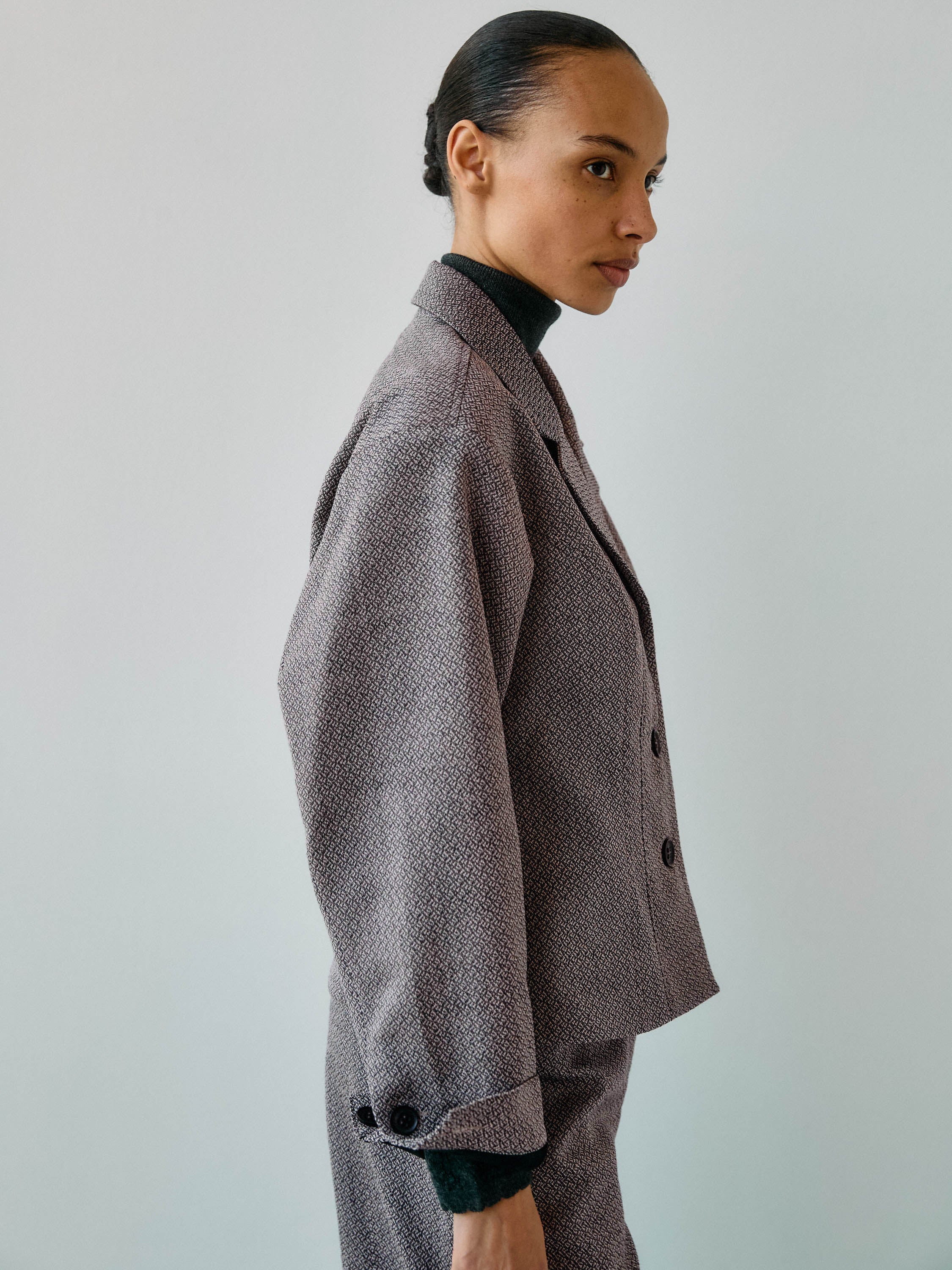 Donna Wool Blazer・Camel