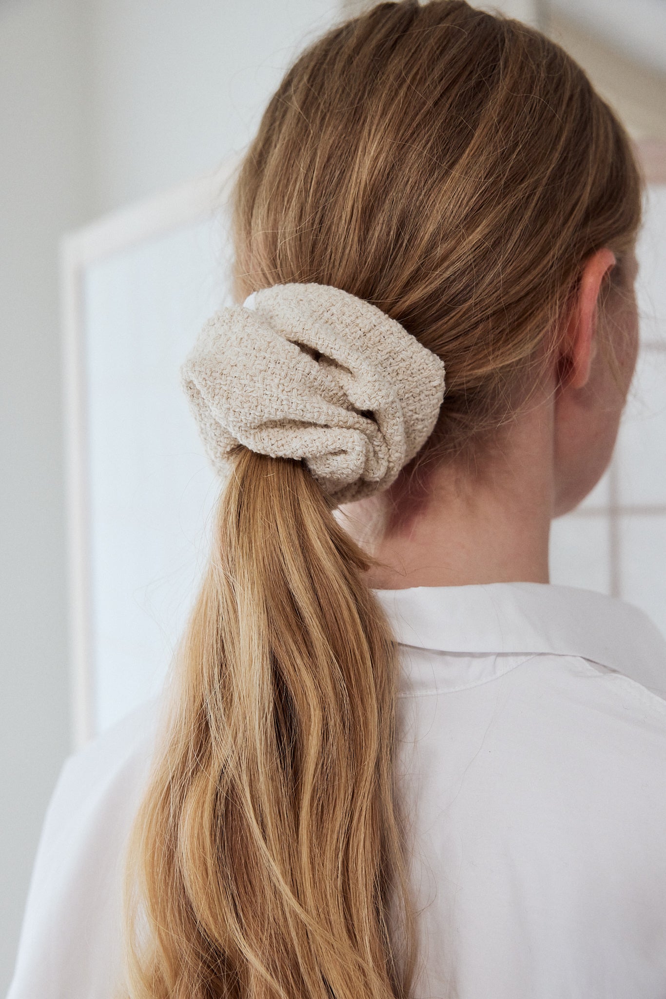 Aja Tweed Scrunchie