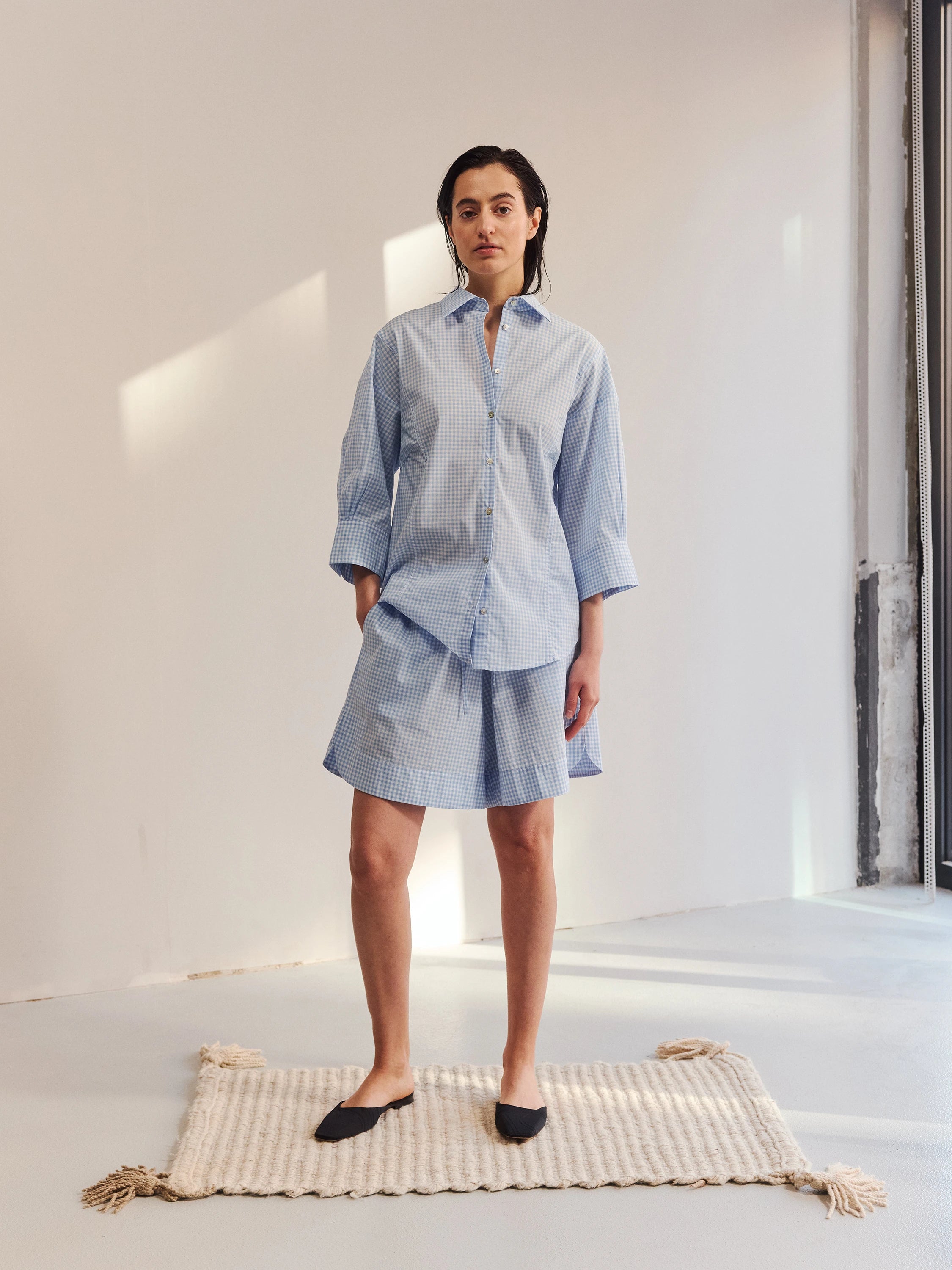 Claire Check SS Shirt