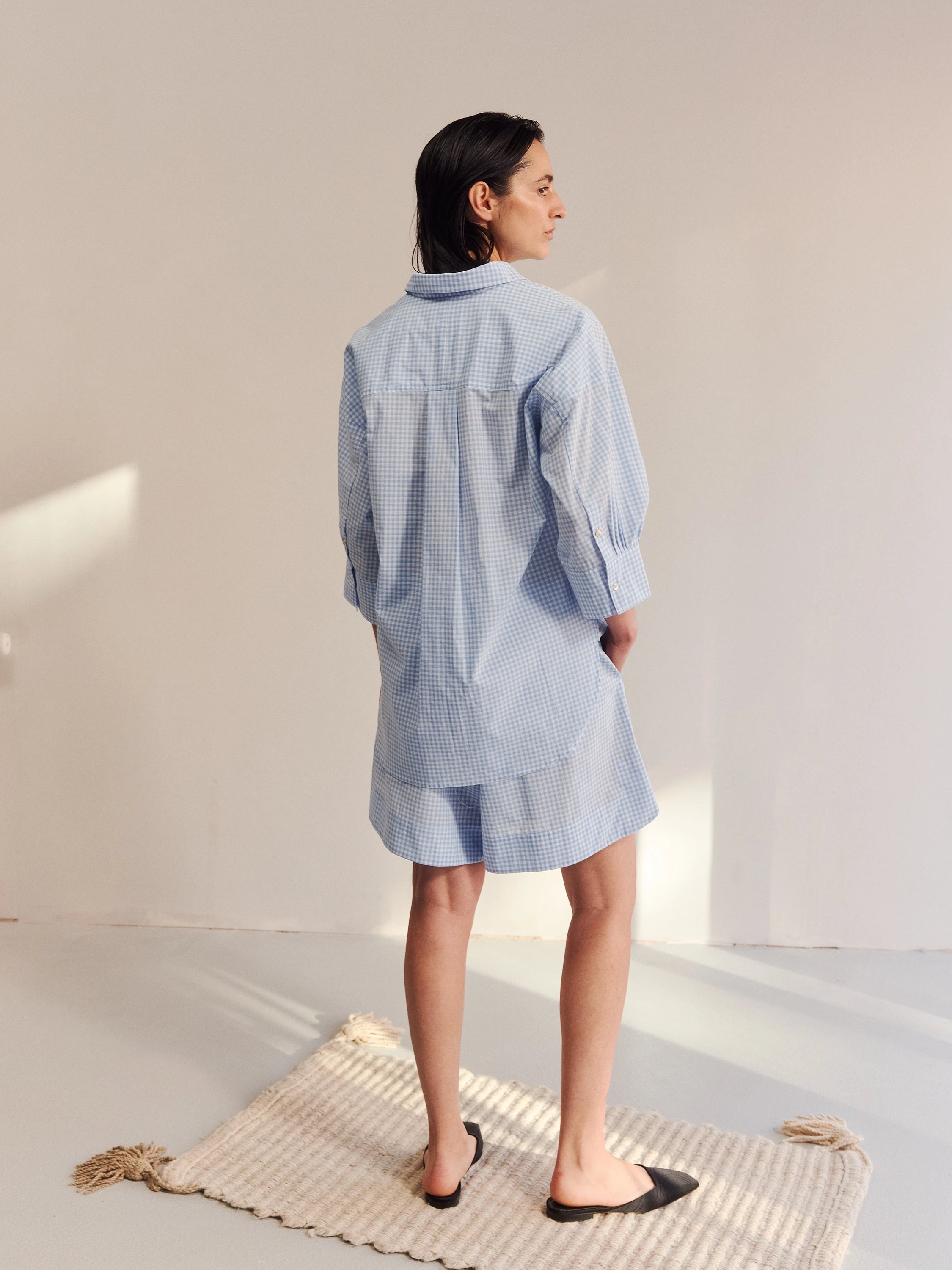Claire Check SS Shirt