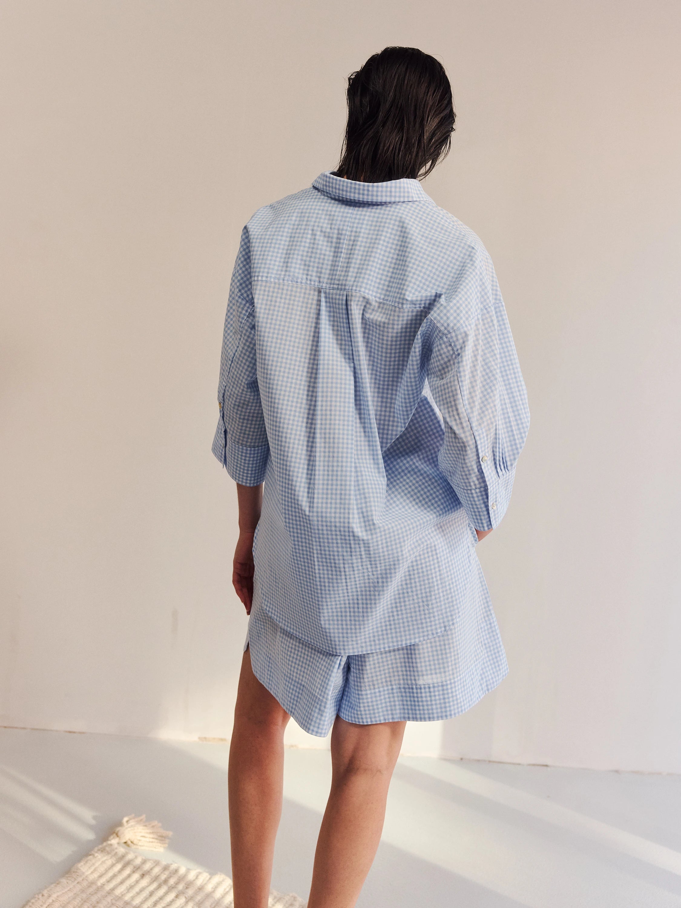 Claire Check SS Shirt