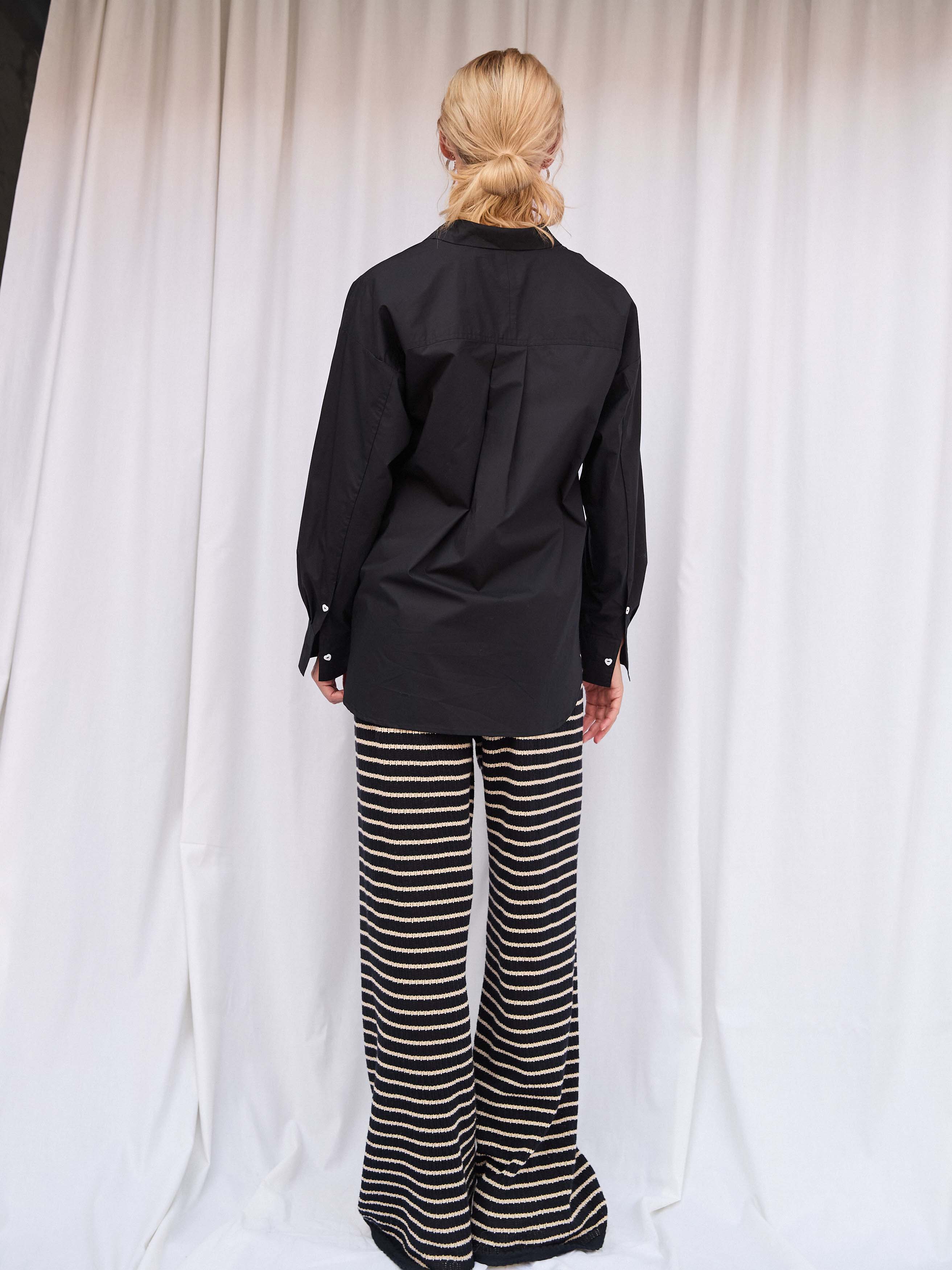 Dagmar Heart Black Shirt