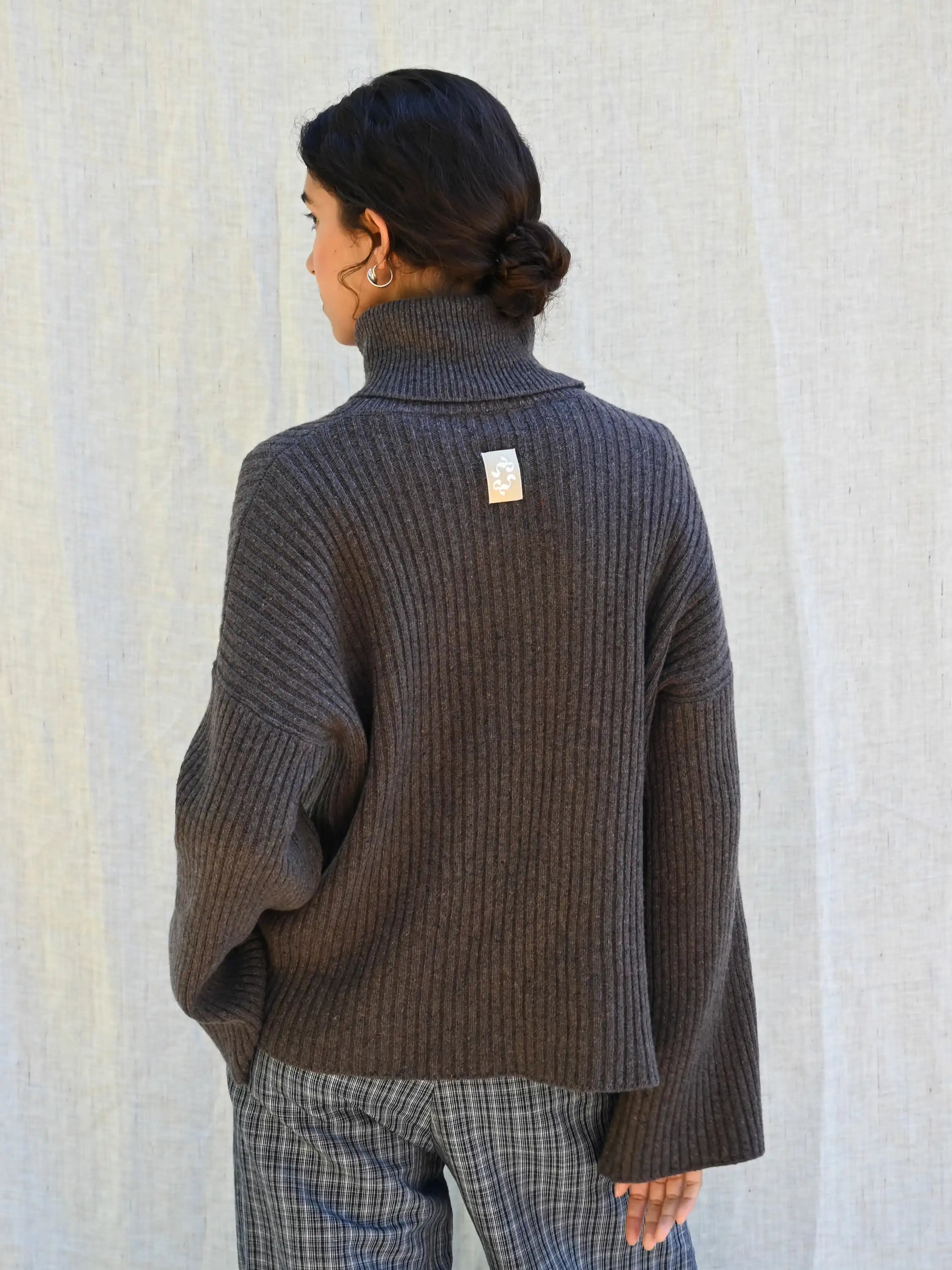 Ellen Cashmere T-Neck Sweater