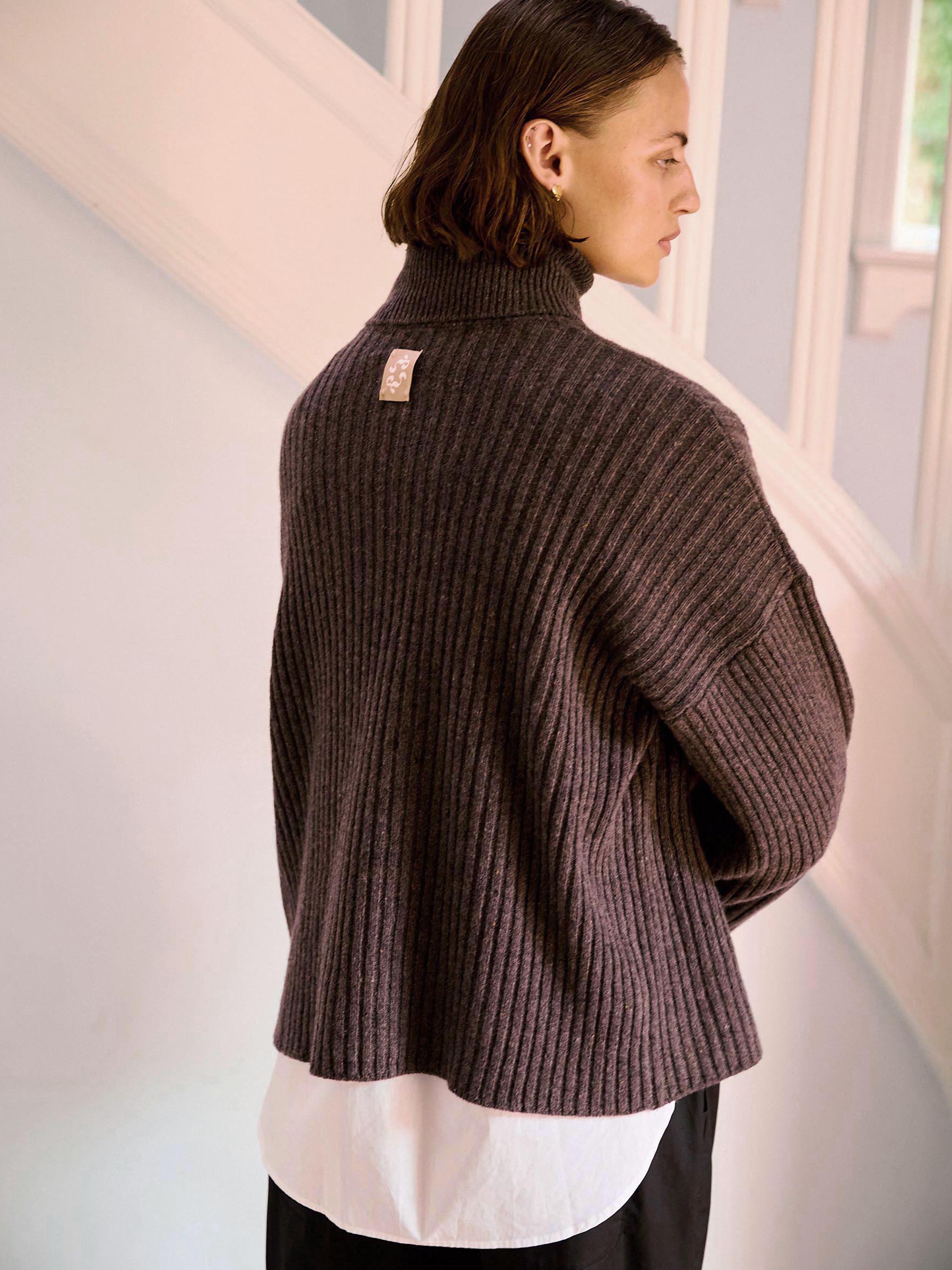 Ellen Cashmere T-Neck Sweater