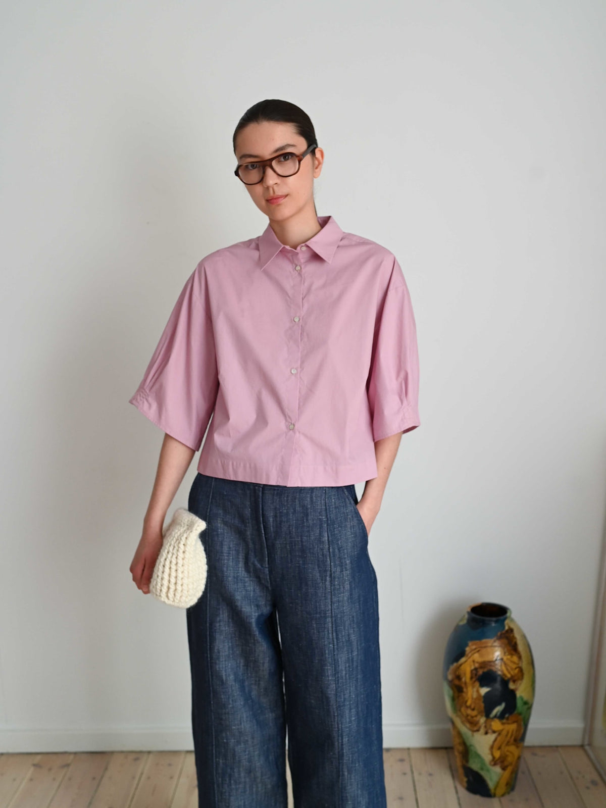 Eloise SS Shirt Peony