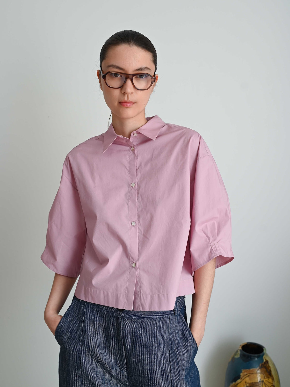 Eloise SS Shirt Peony