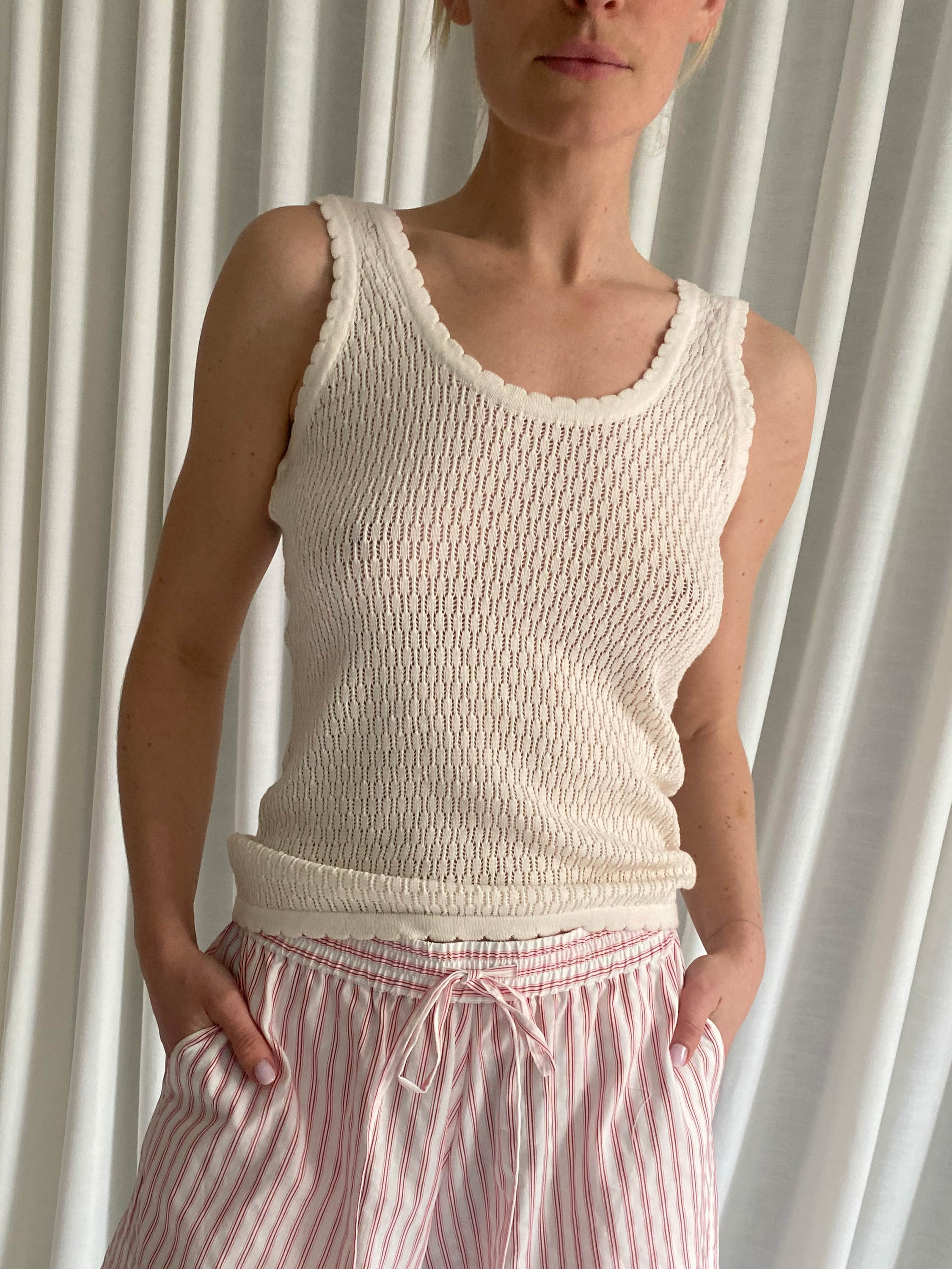 Lullu Knit Tank Top - 40%