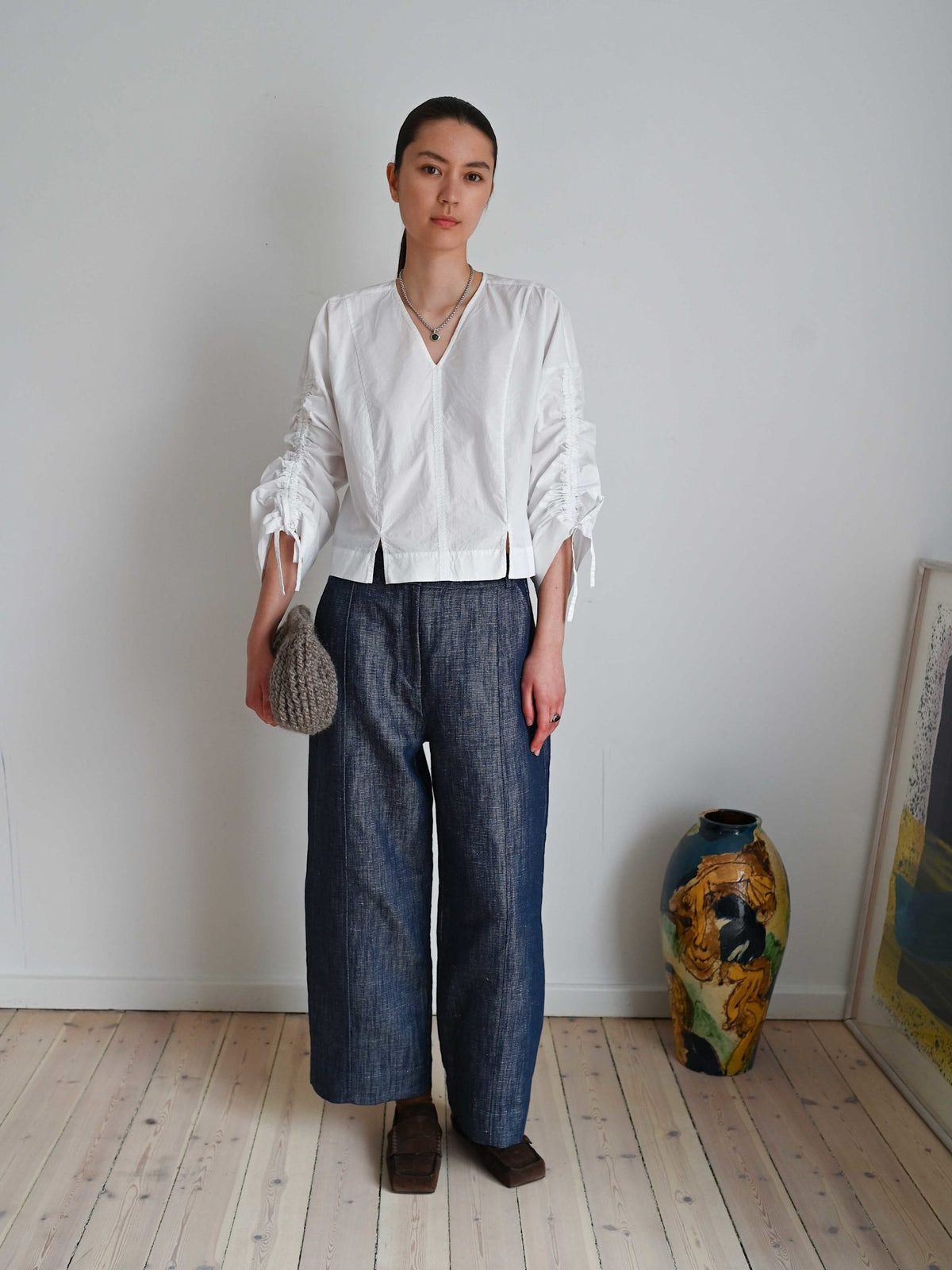 Maddie Blouse White