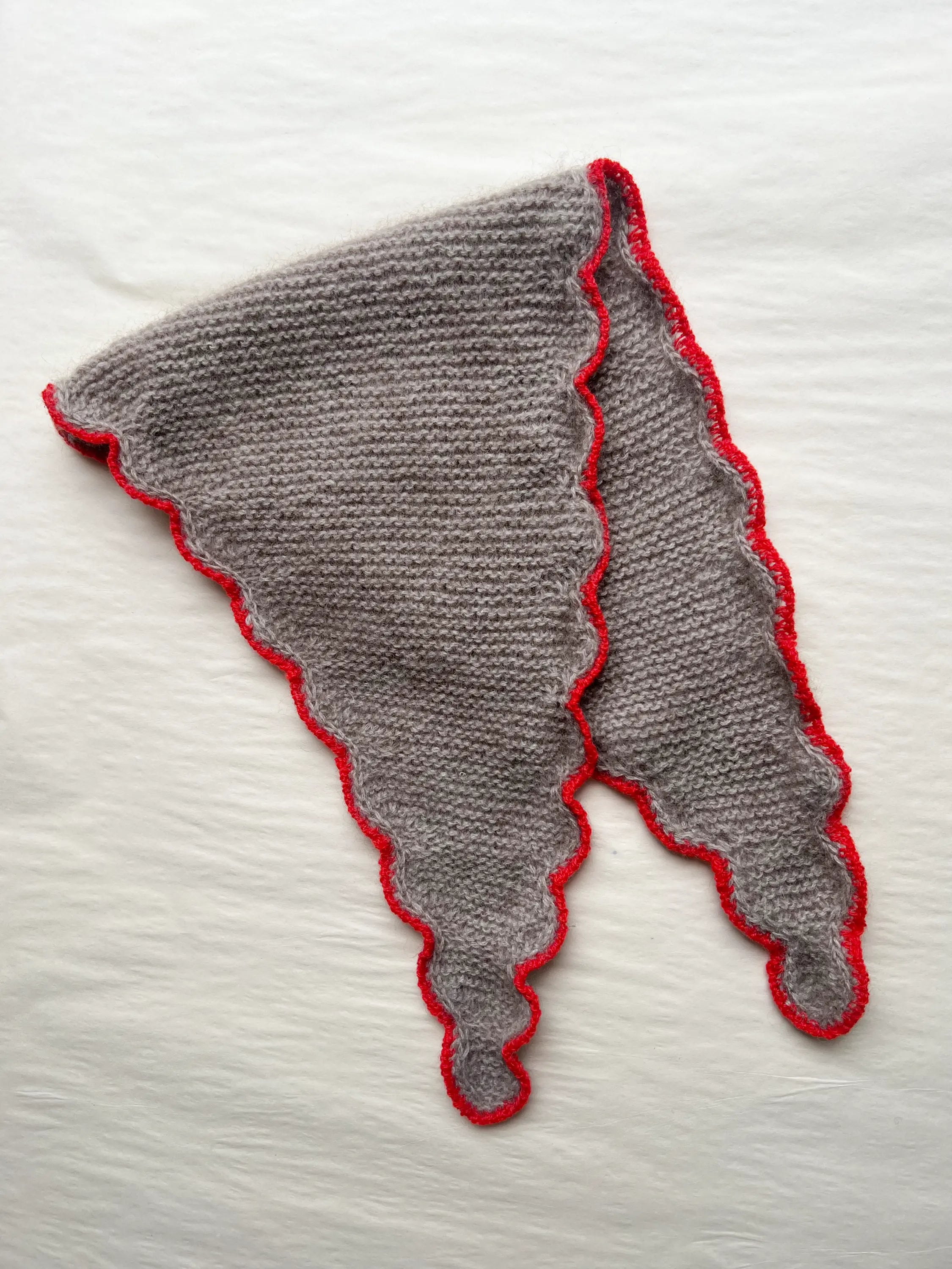 Ondina Scarf Mini・Poppy Caramel・MONTHLY PRE-ORDER・First Payment (Full price 1500 DKK)