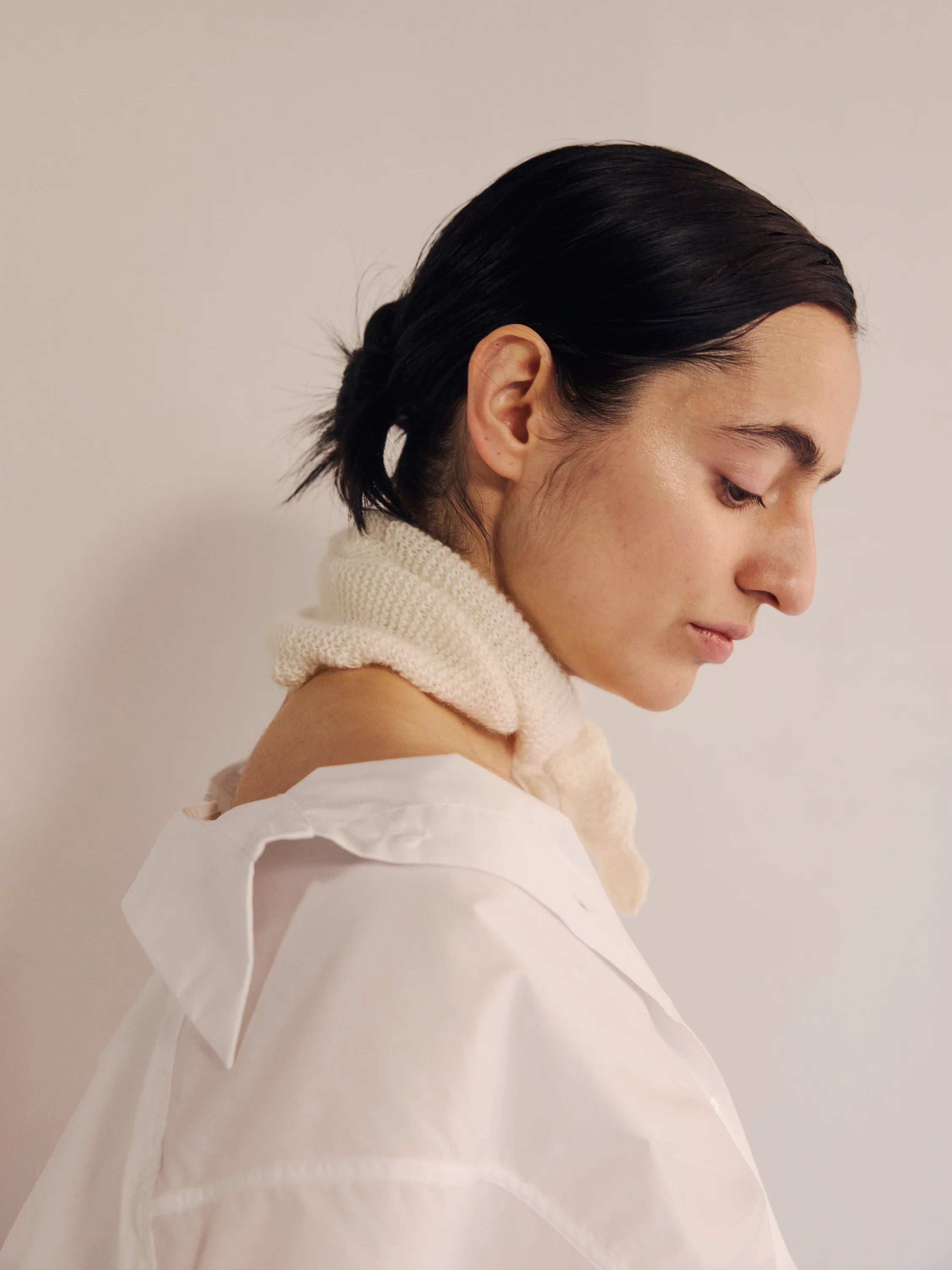 The Ondina Scarf Mini - Knit Package - MATCHA