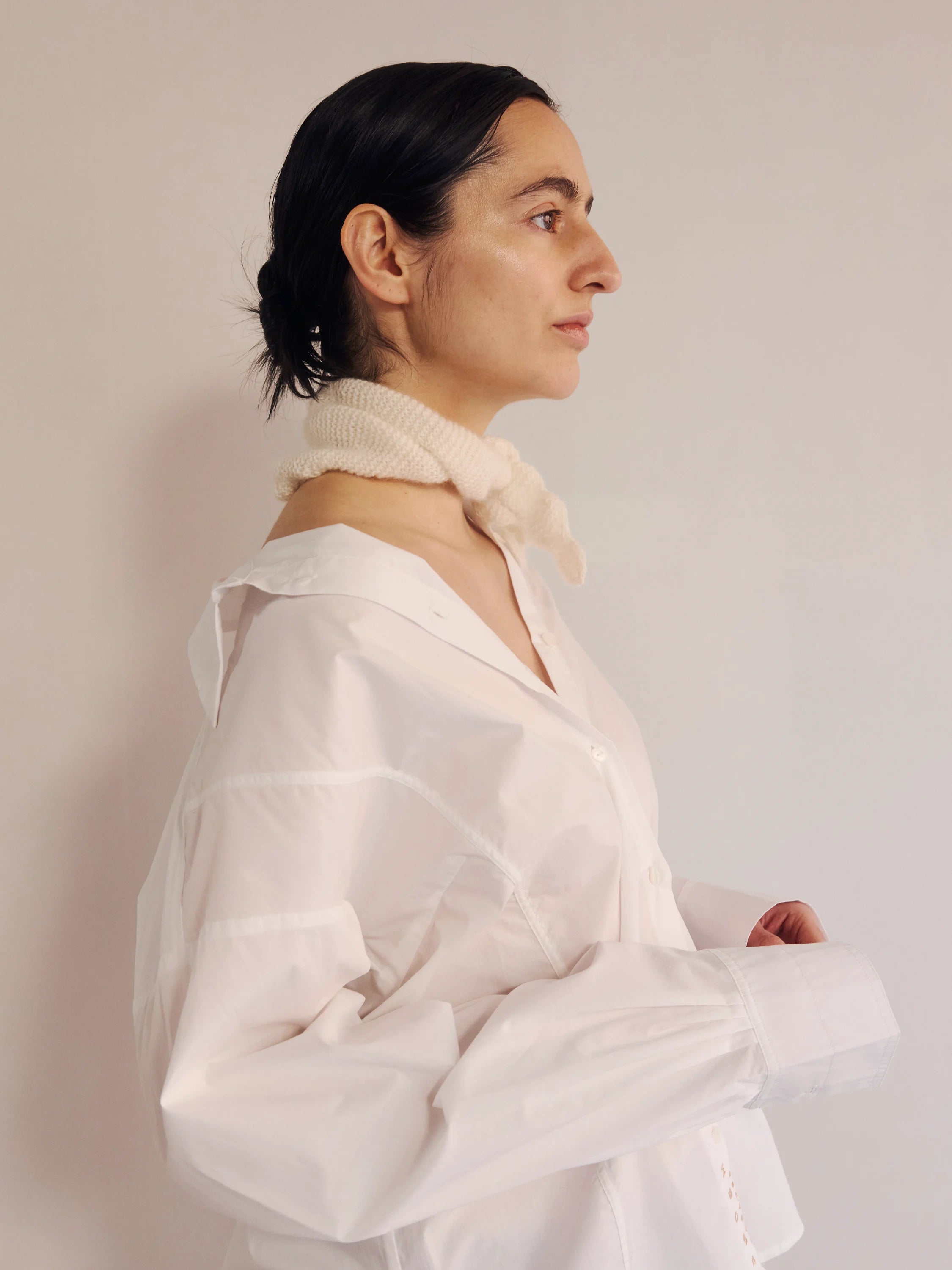 The Ondina Scarf Mini - Knit Package - MATCHA