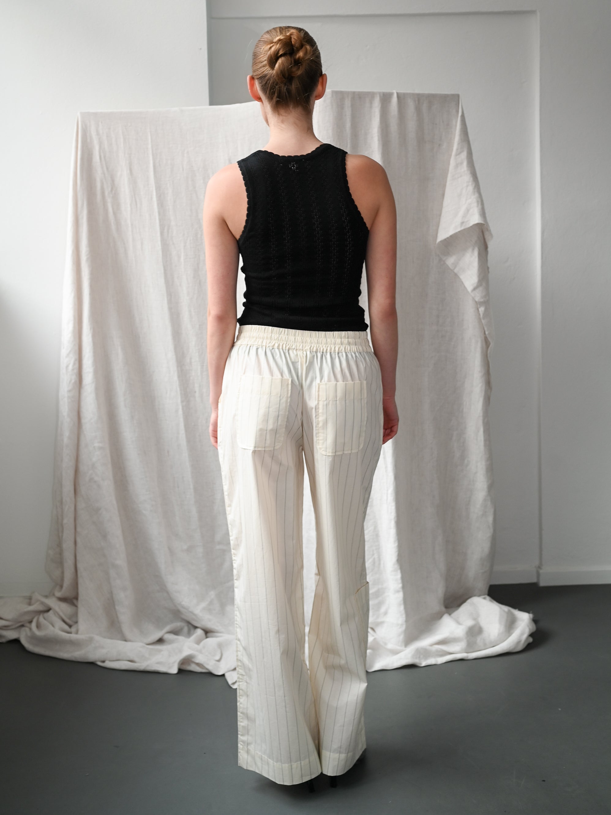 Dagny Pinstripe Trousers