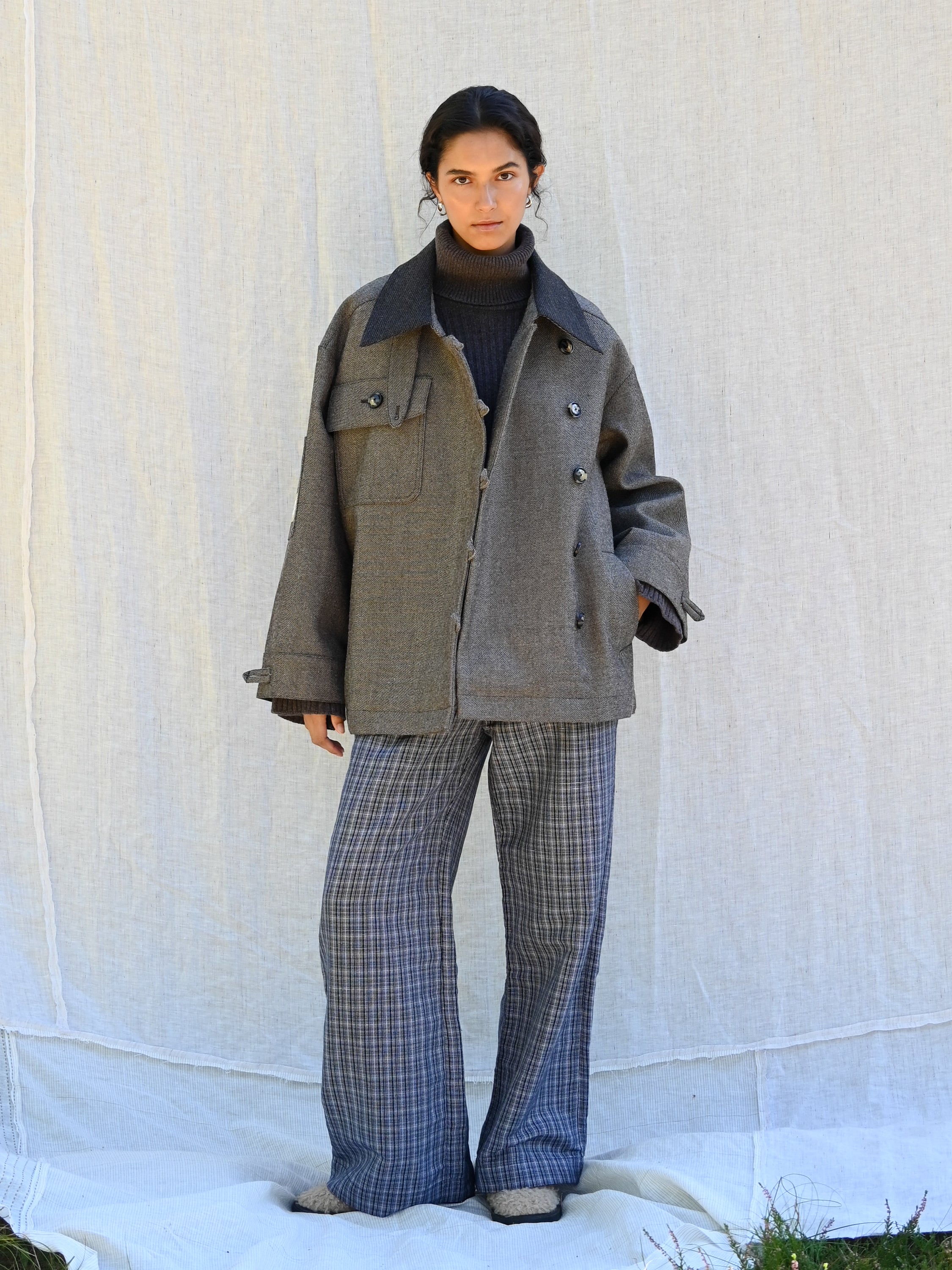 Betty Brown Wool Jacket