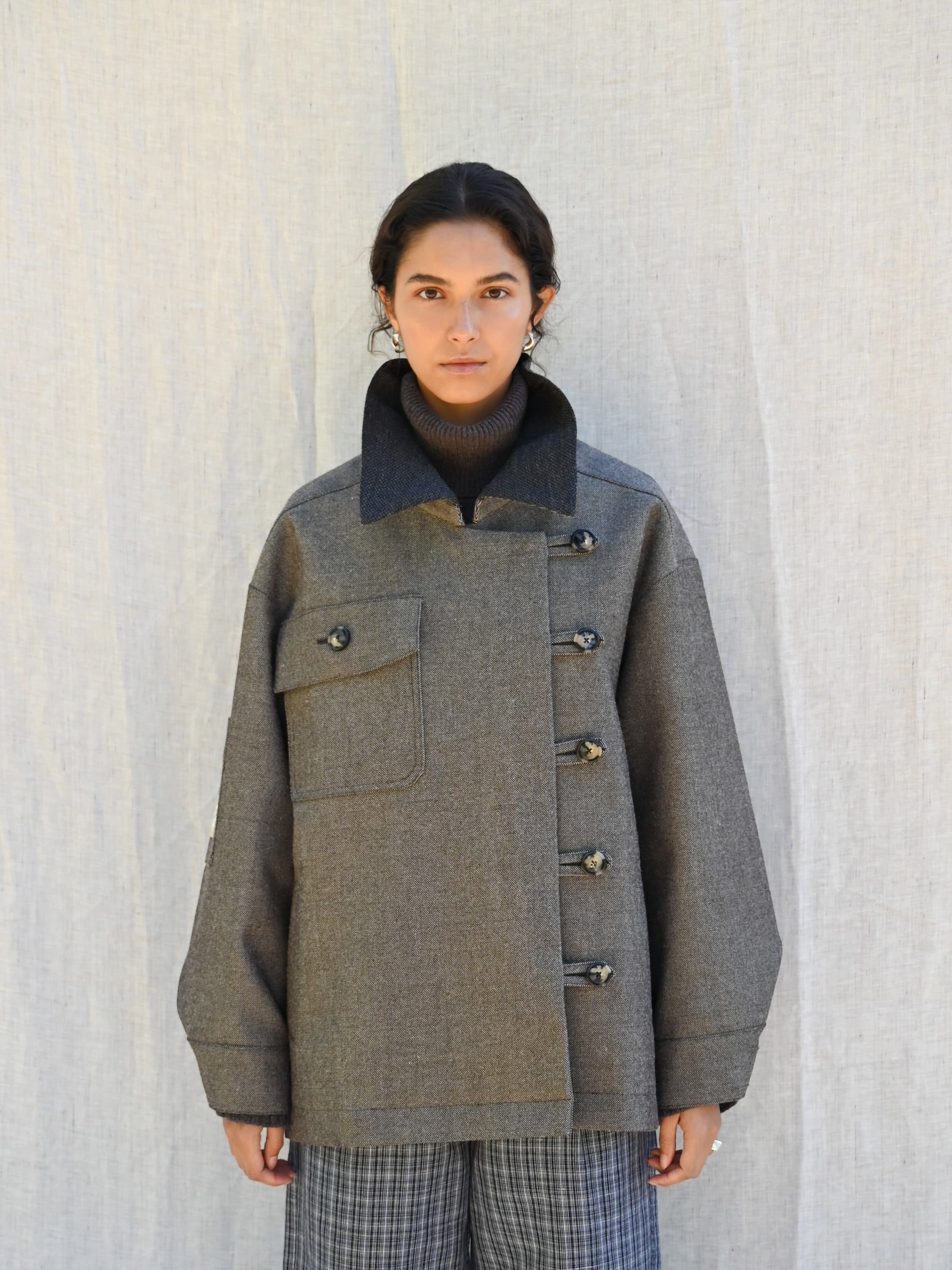 Betty Brown Wool Jacket