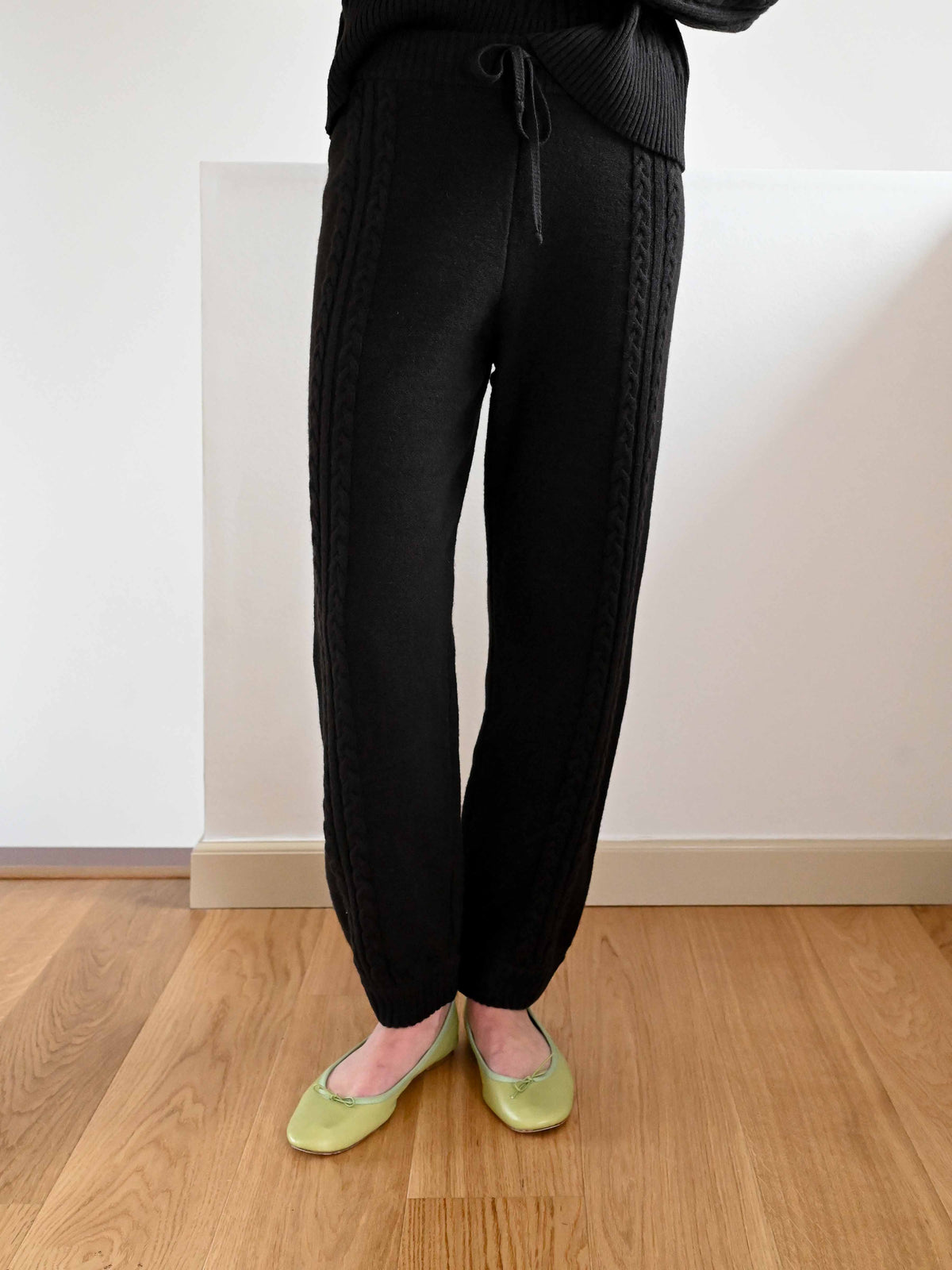 Ivalo Cashmere Trousers・Chocolate