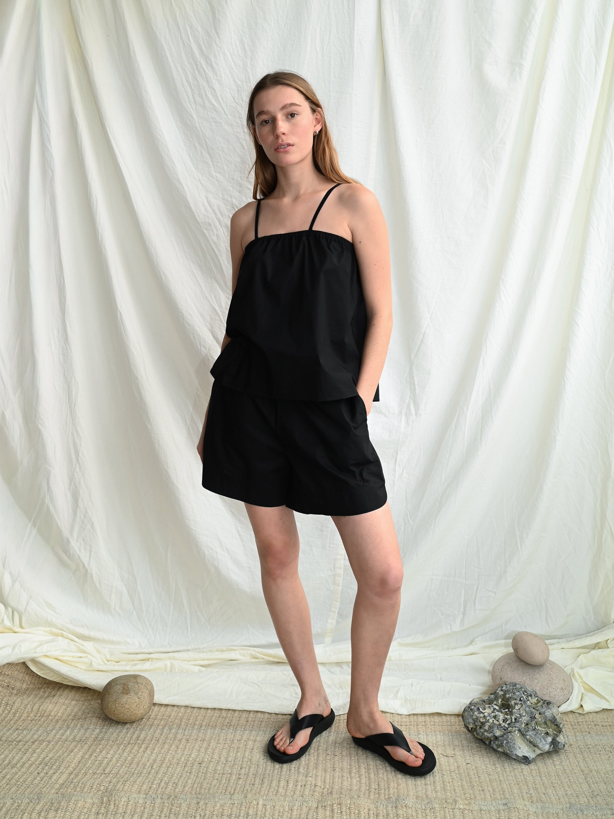 Claire Black Top