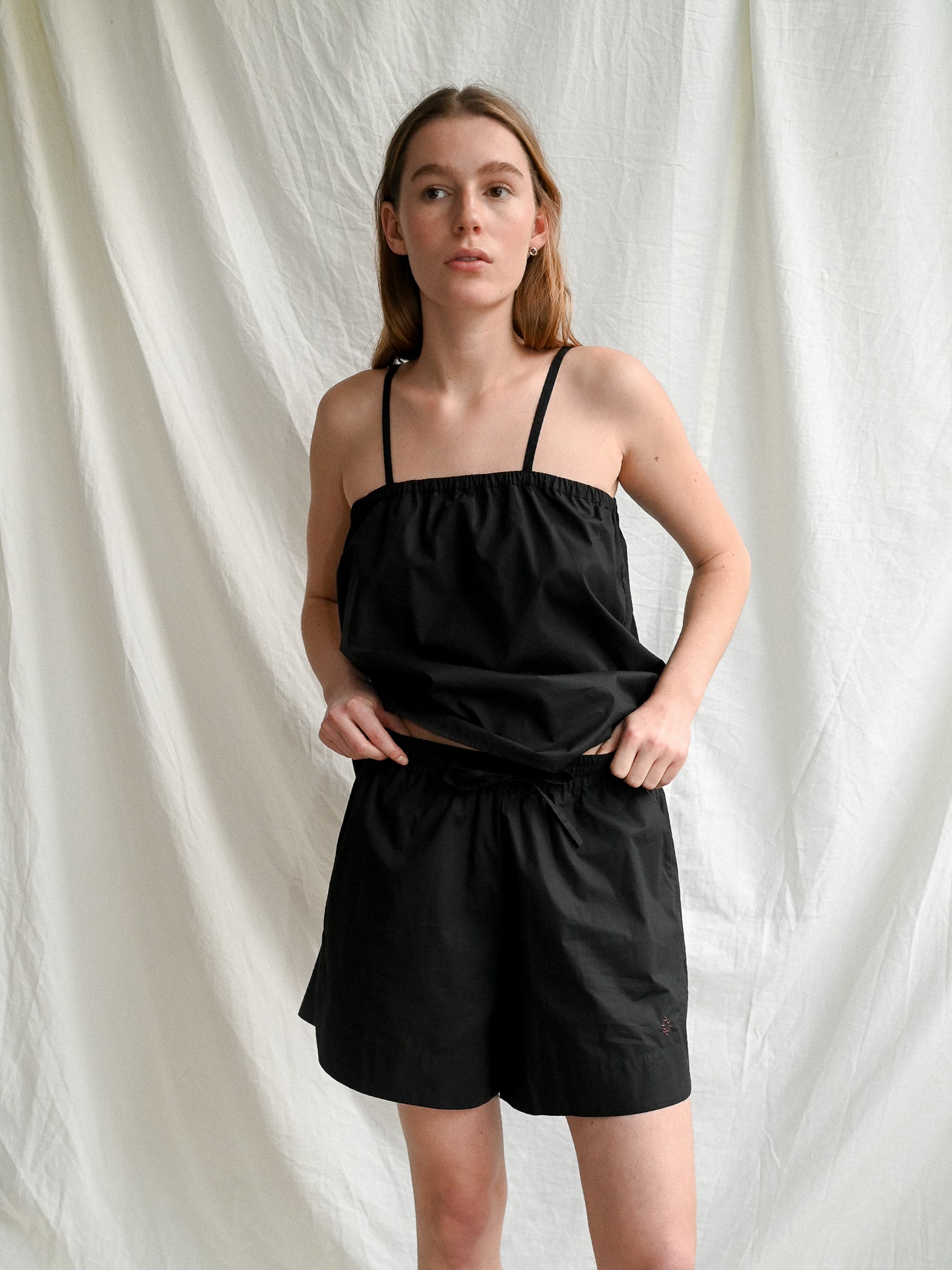 Claire Black Shorts