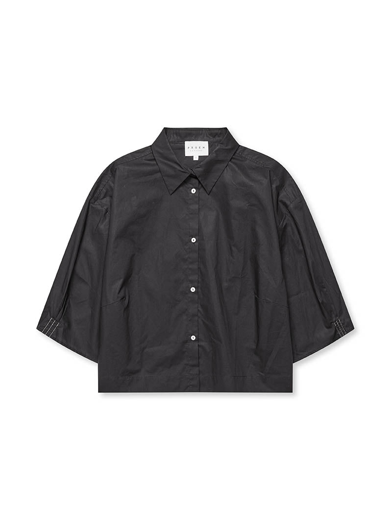 Eloise Short Black Shirt