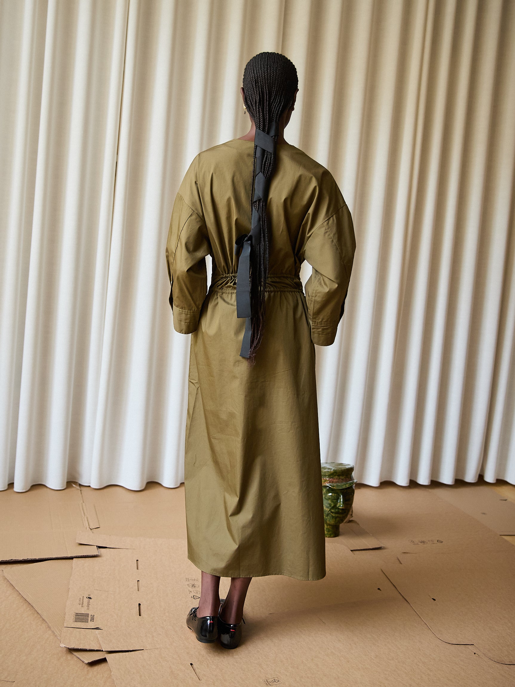 Oscar Moss Green Dress - 50%