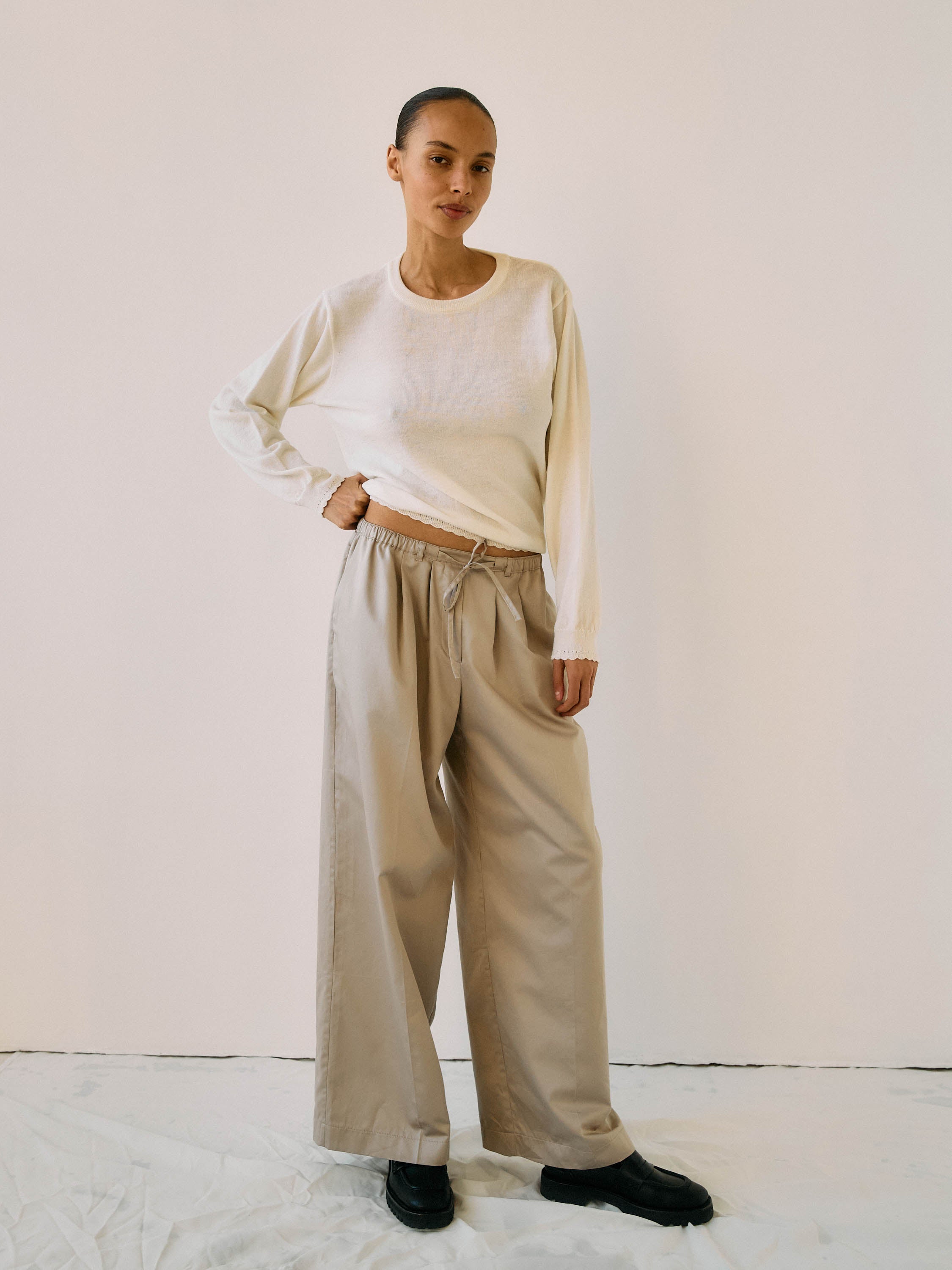 Nola Sateen Trousers