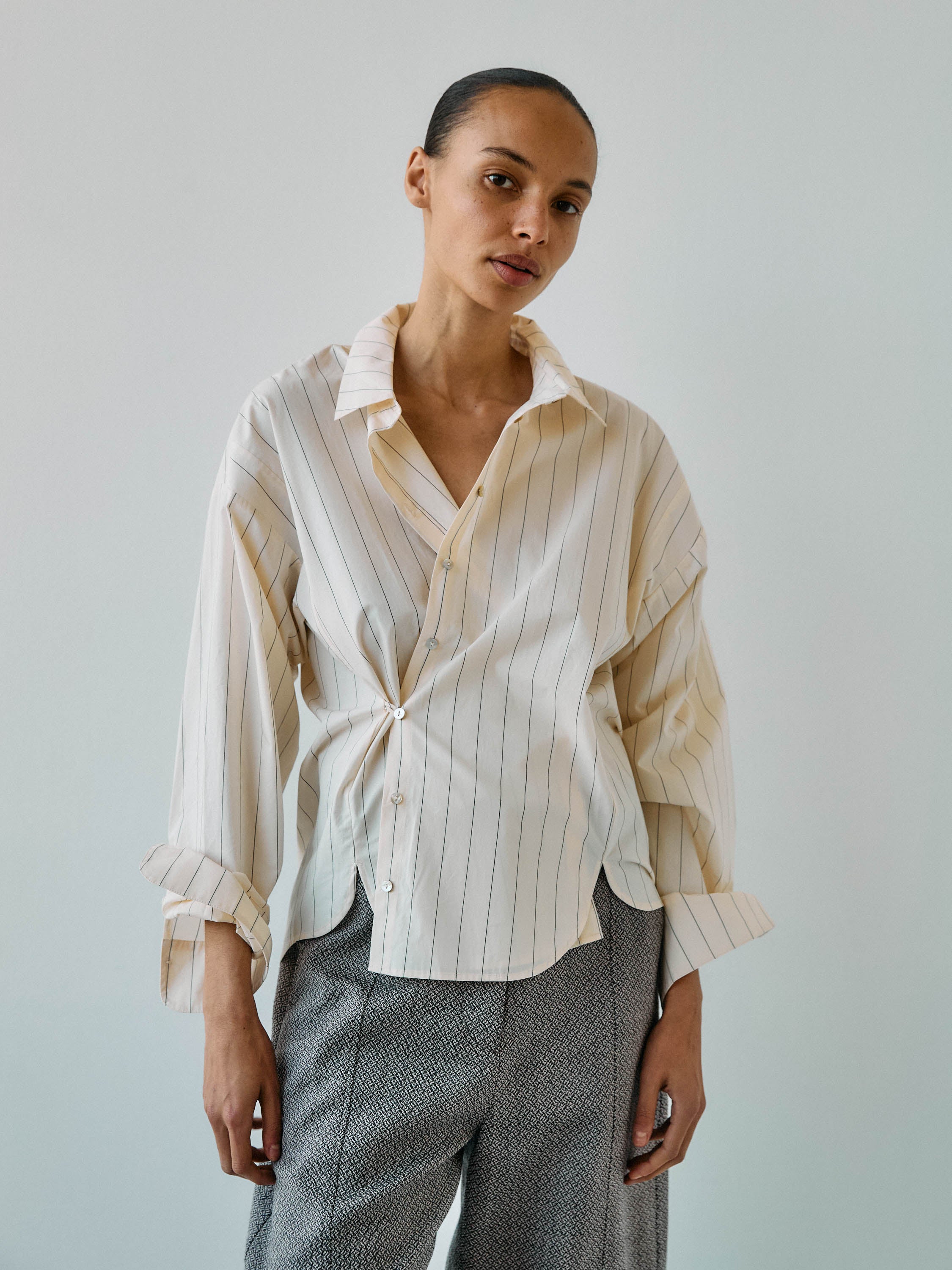 Beatrice Pinstripe Shirt