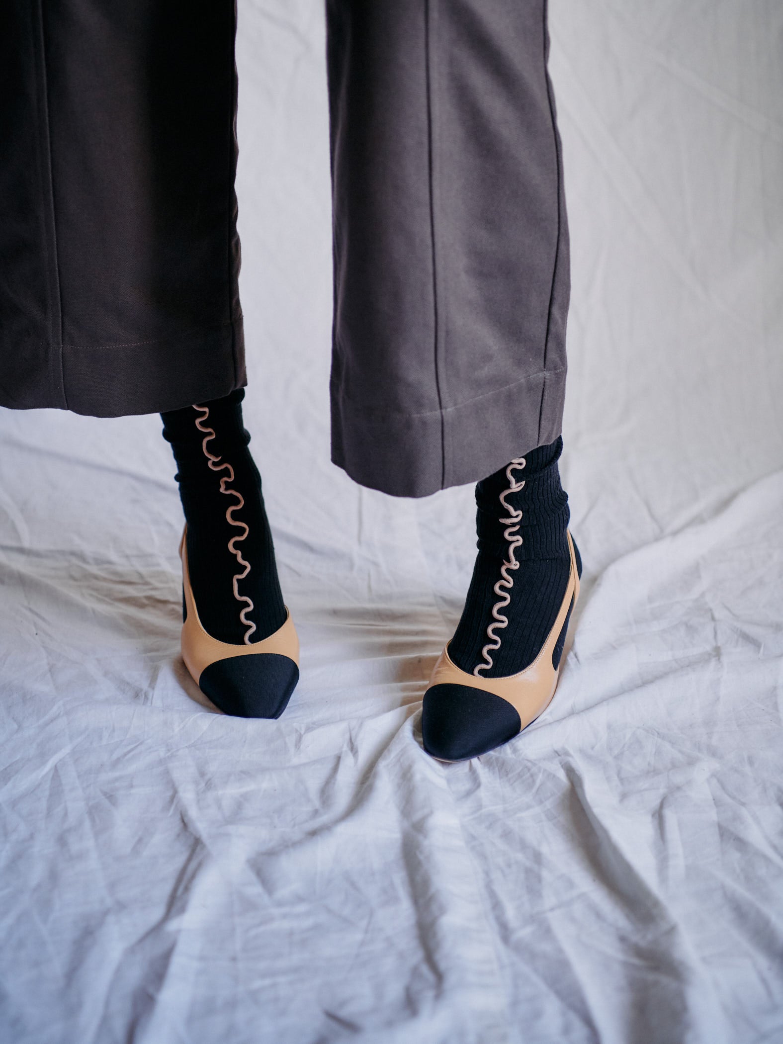 Kusama Socks Black - 2 pack