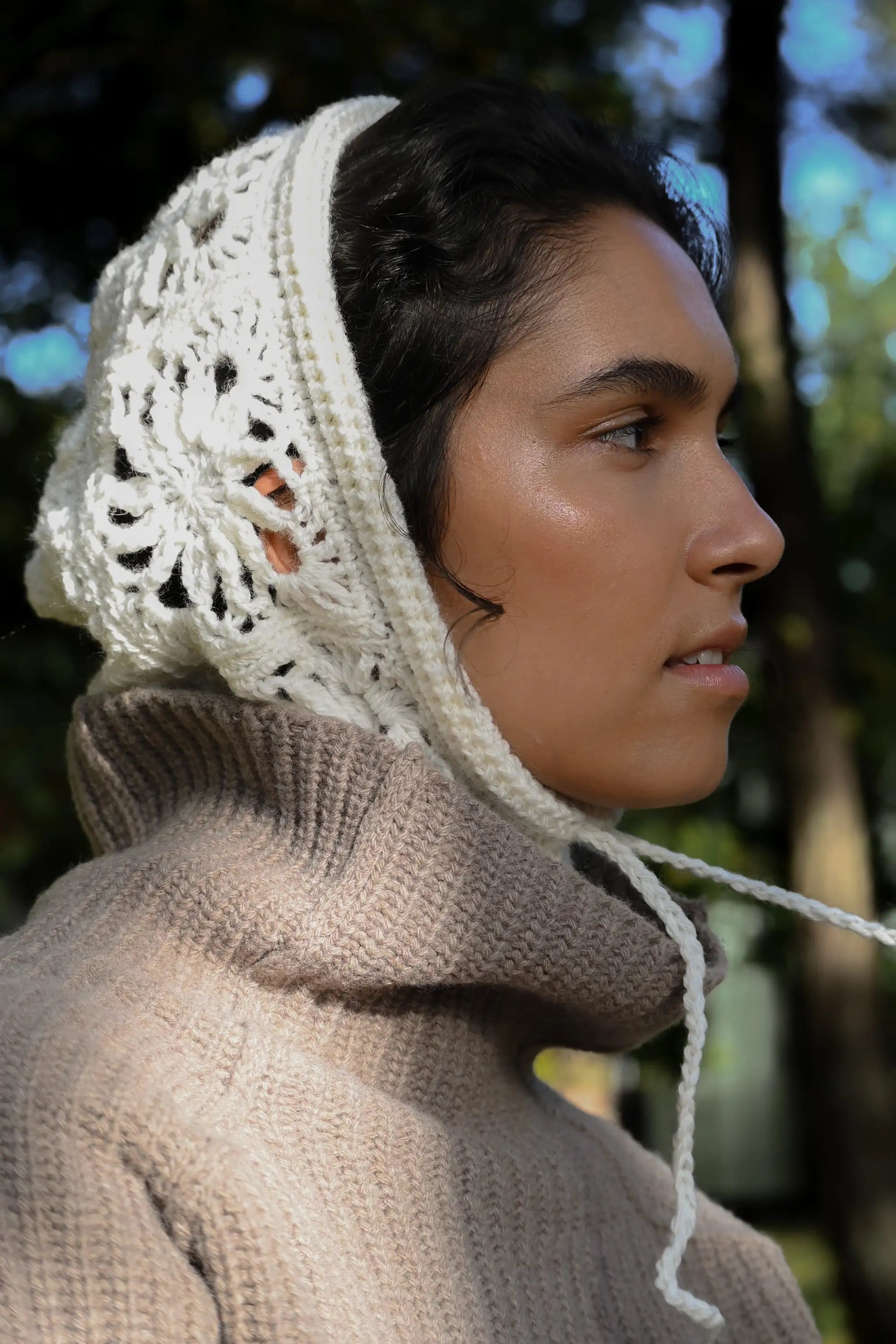 Crystal Crochet Bonnet - The pattern (Danish)