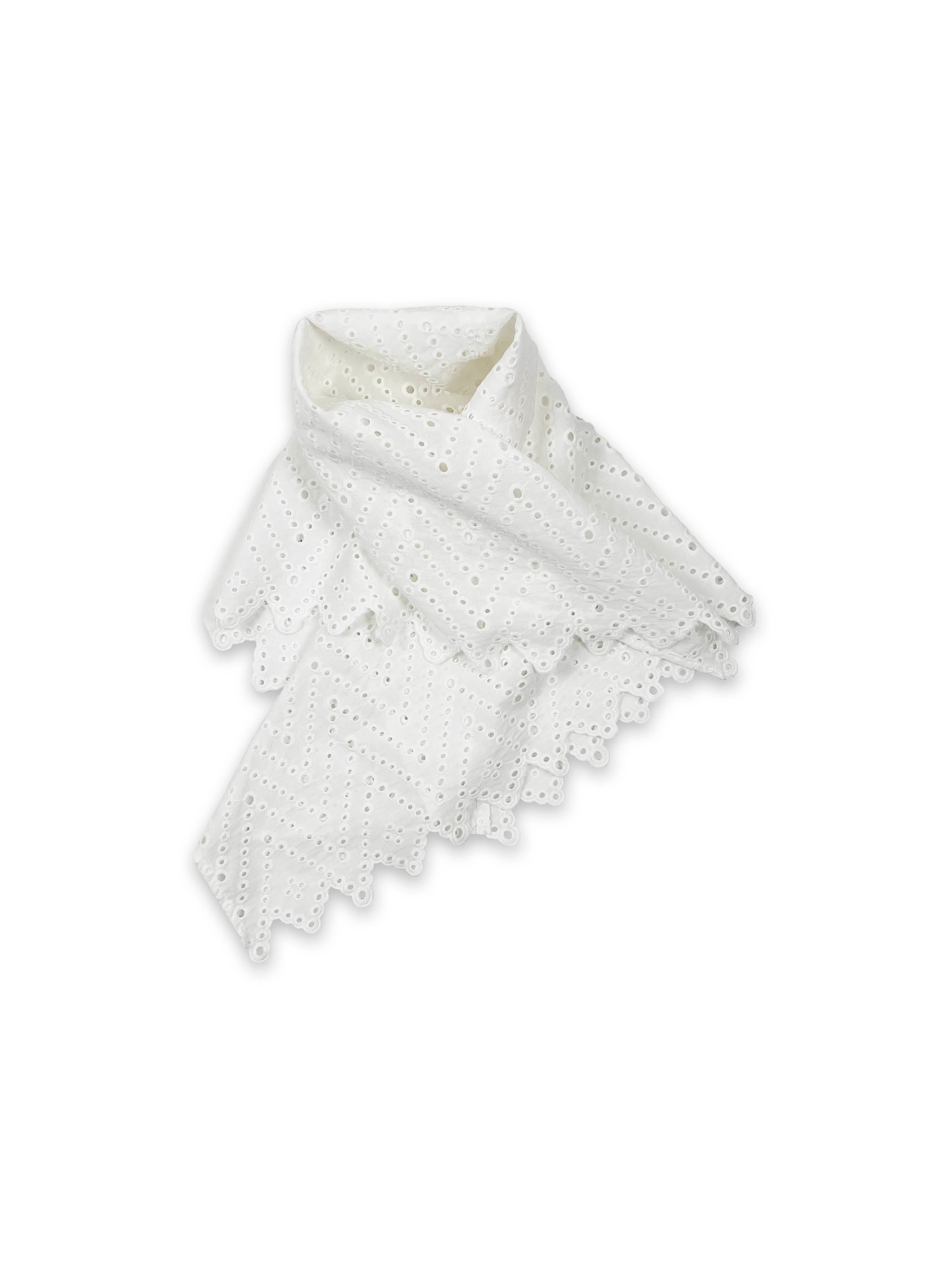 Veronica Embroidery Scarf