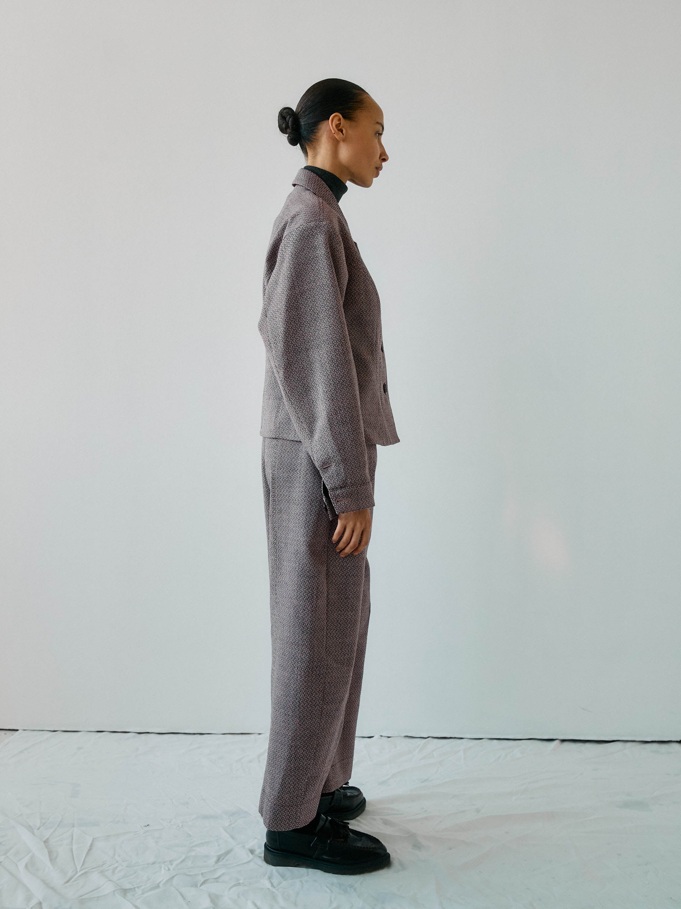 Donna Wool Trousers・Camel