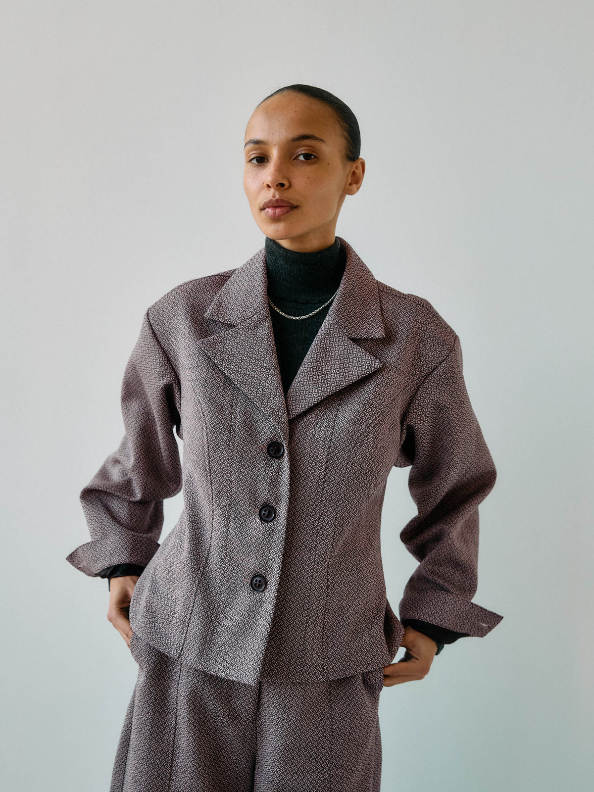 Donna Wool Blazer・Camel