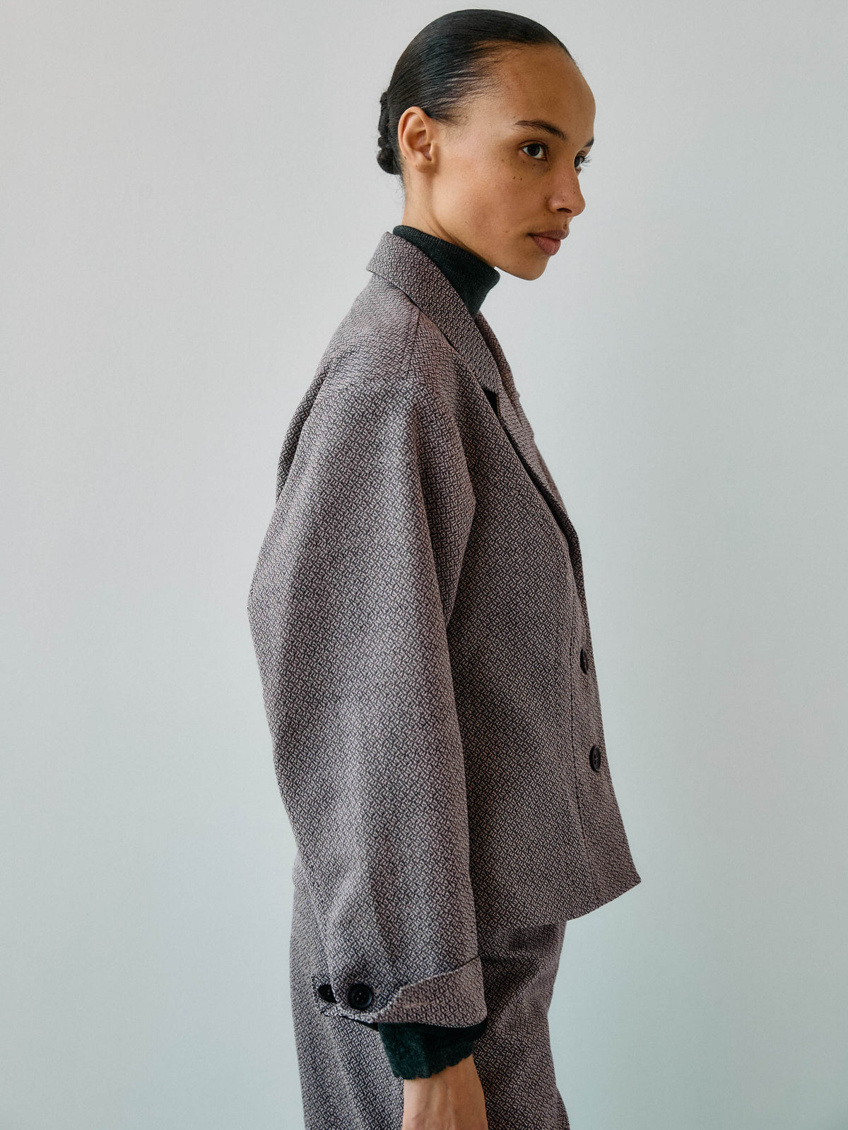 Donna Wool Blazer・Camel