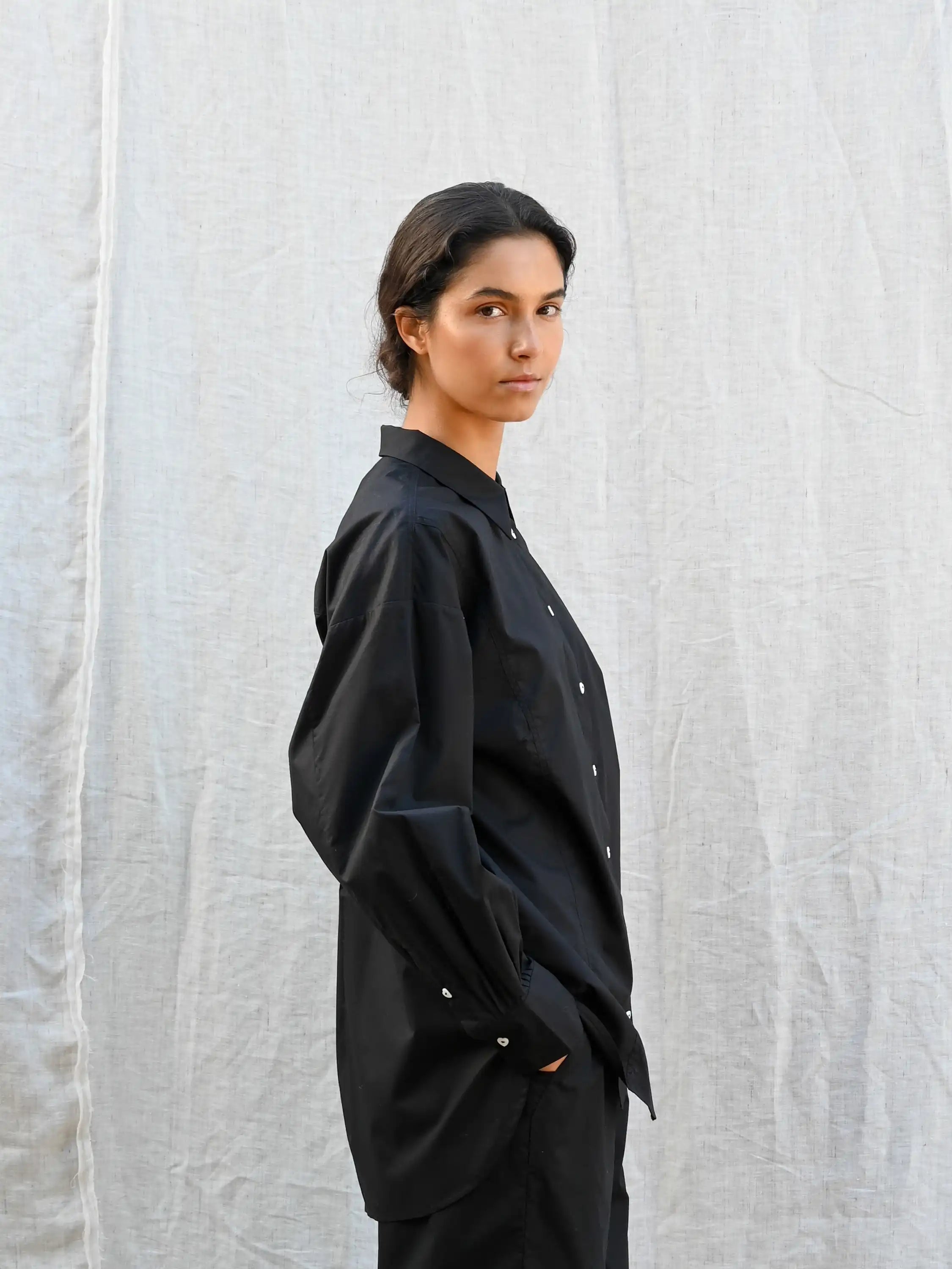 Dagmar Heart Black Shirt