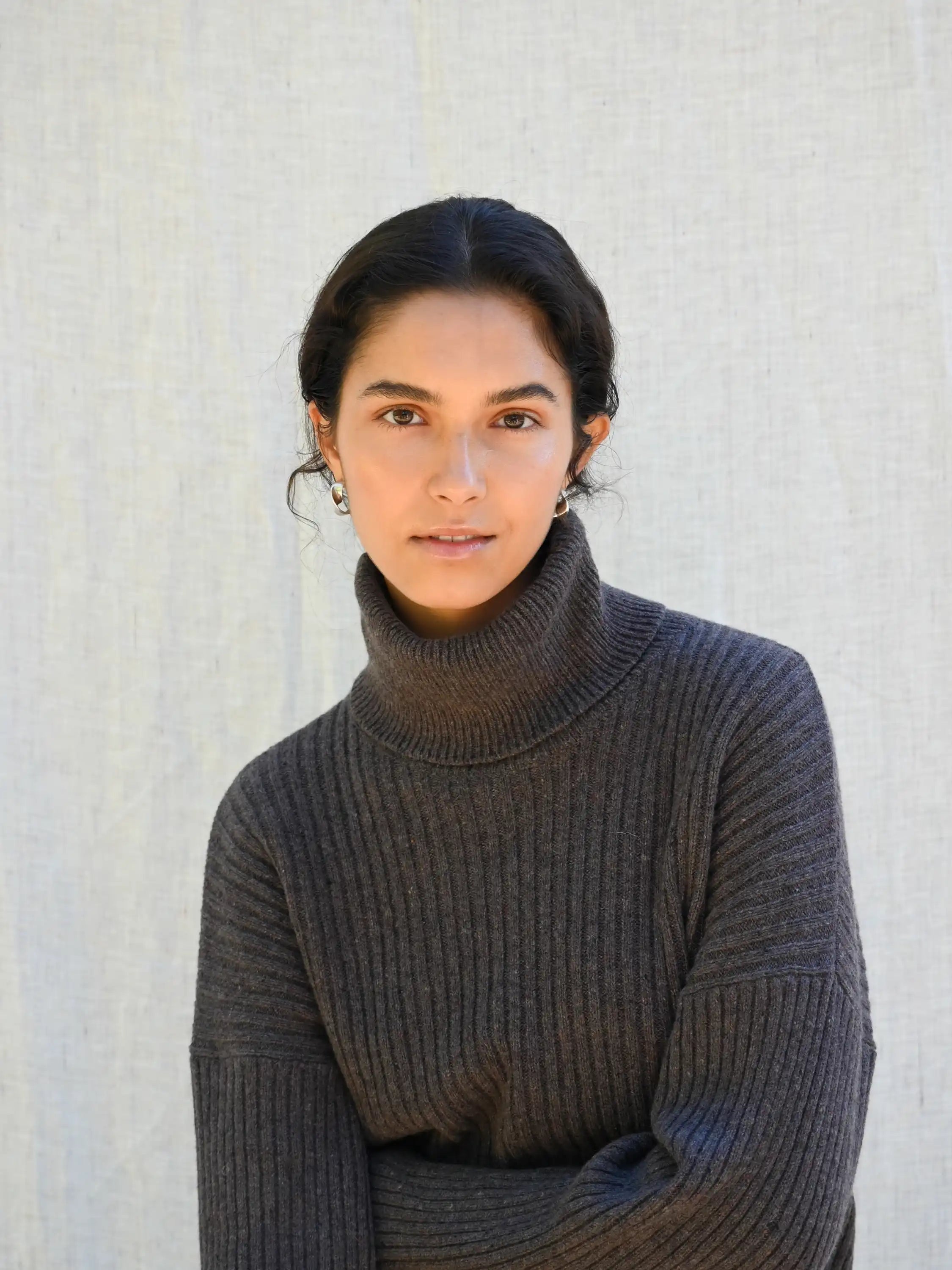 Ellen Cashmere T-Neck Sweater