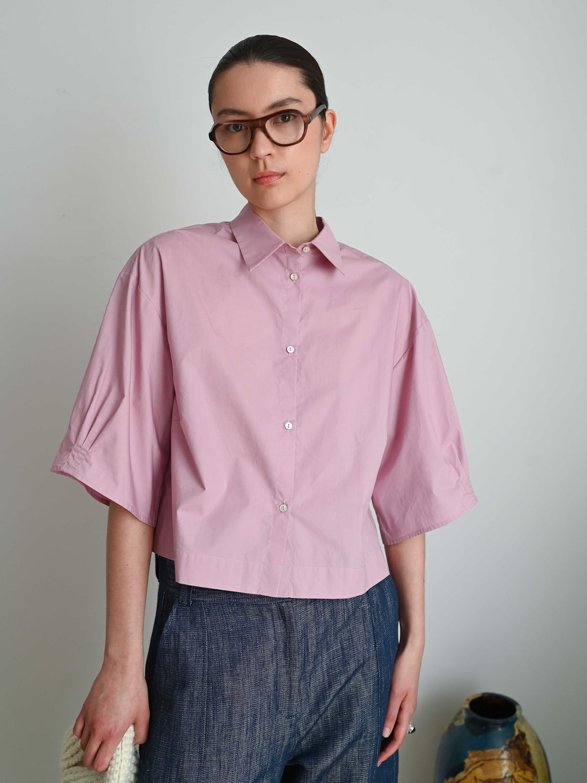Eloise SS Shirt Peony