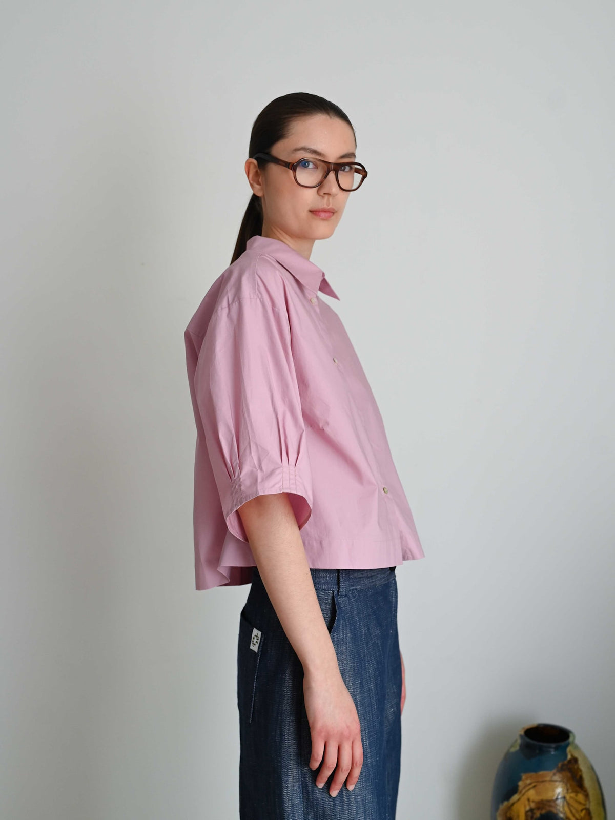 Eloise SS Shirt Peony