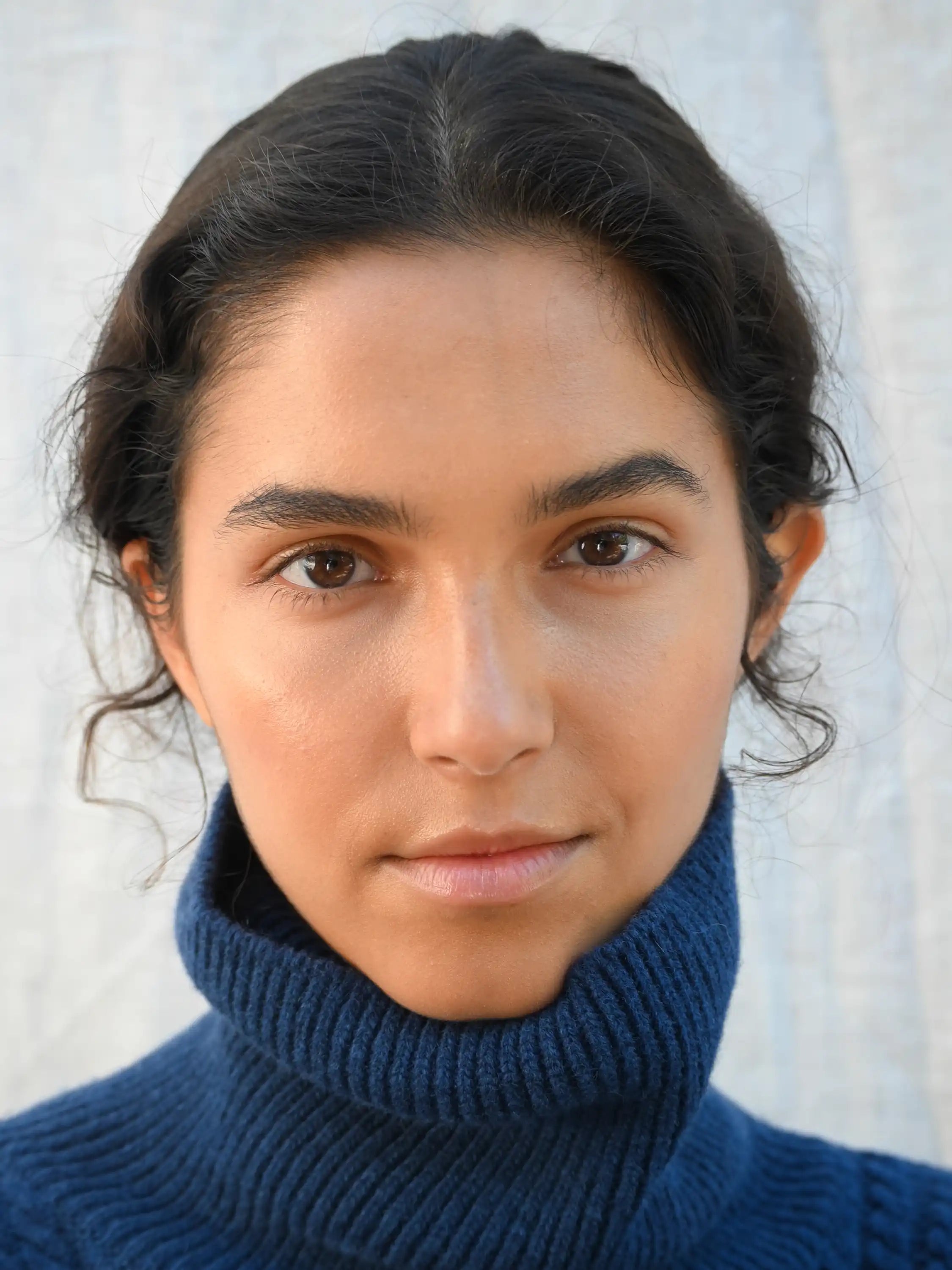 Gertrud Cable T-Neck Jumper