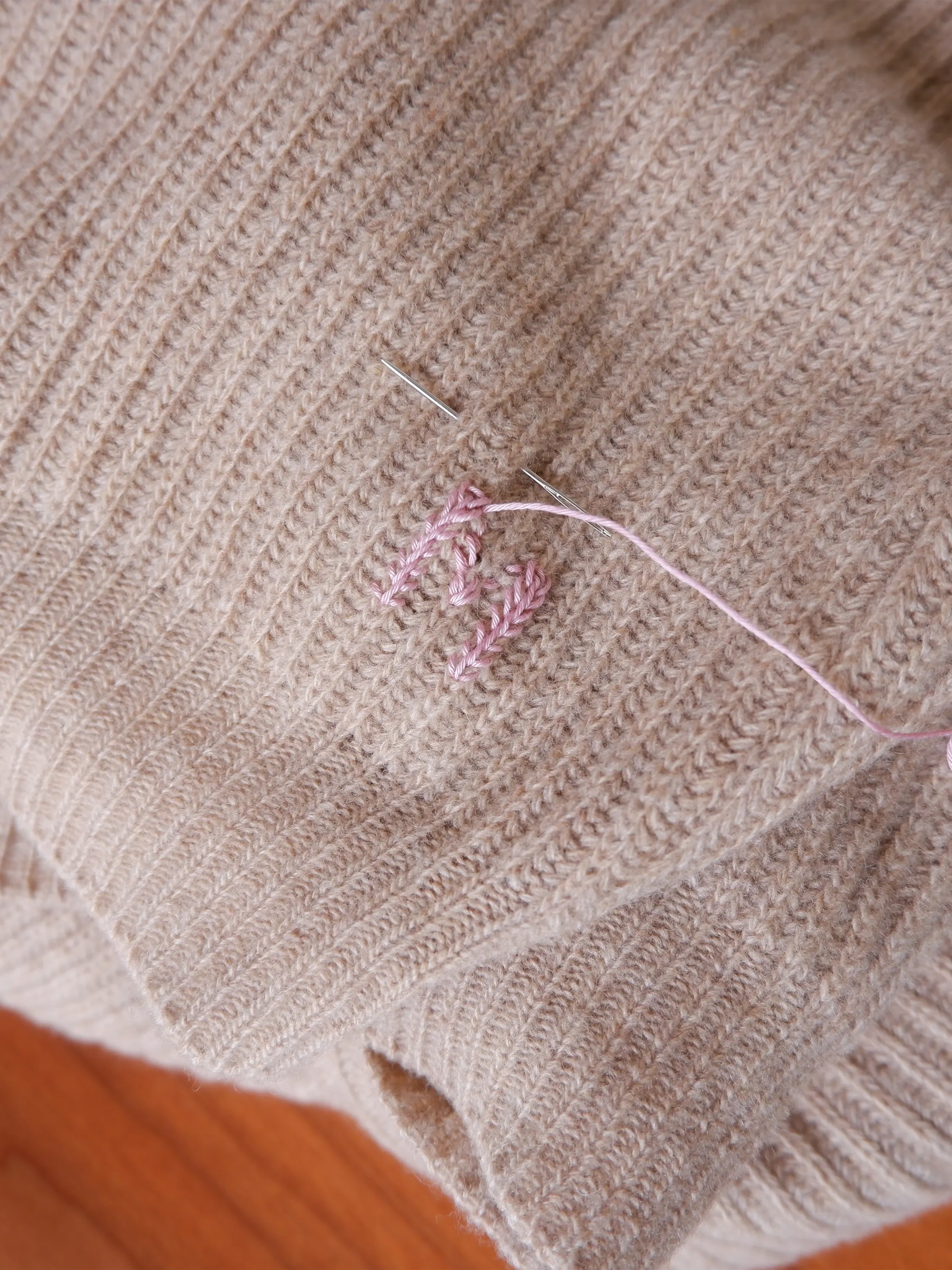 Personalized Initial Hand Embroidery