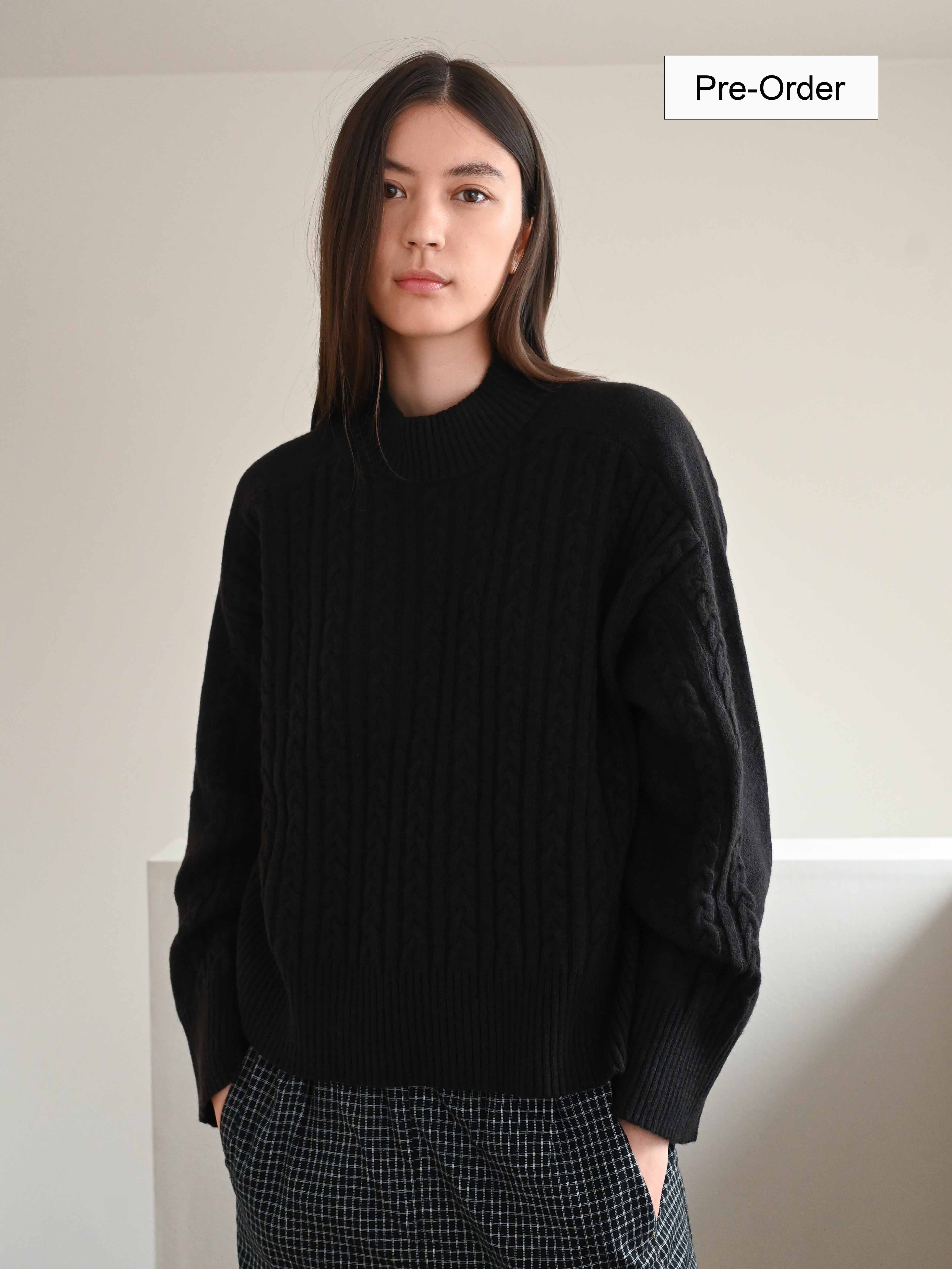 Ivalo Cashmere O-neck Sweater・PRE-ORDER・First Payment (Full price 3199 DKK)