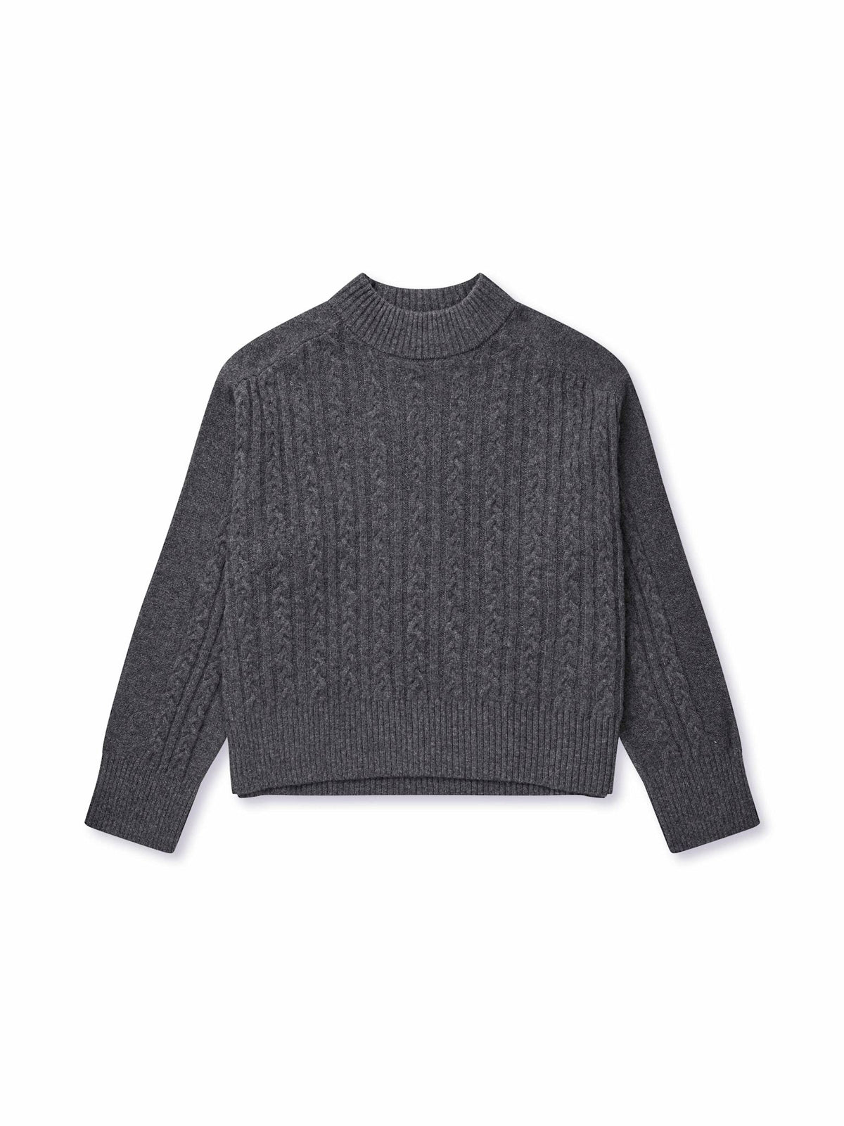 Ivalo Cashmere O-neck Sweater Grey