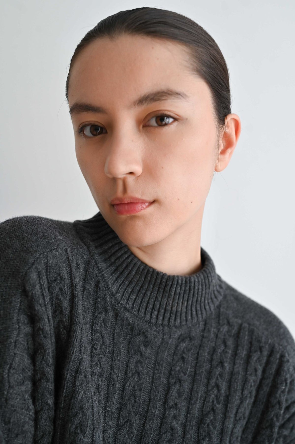 Ivalo Cashmere O-neck Sweater Grey