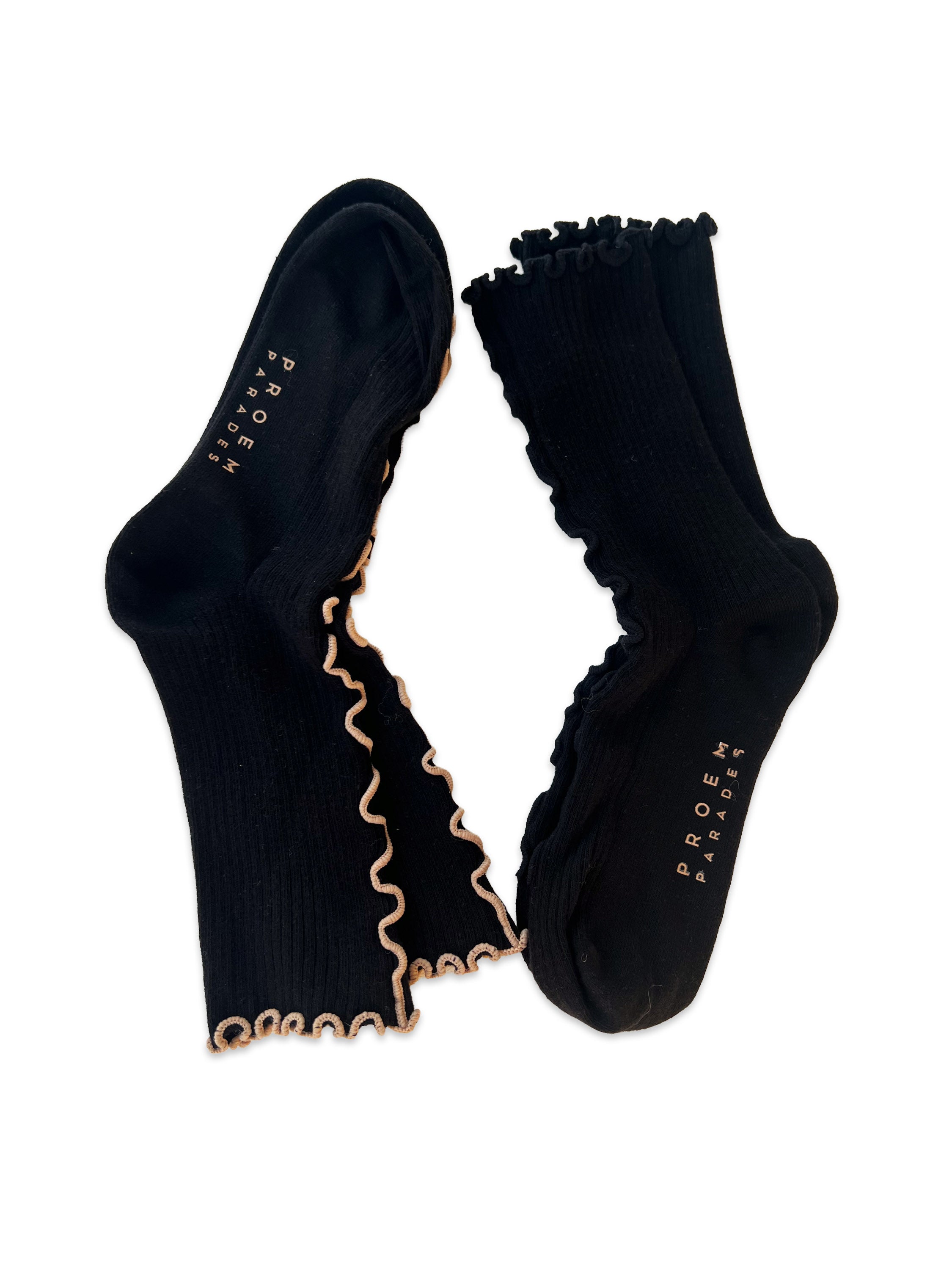 Kusama Socks Black - 2 pack