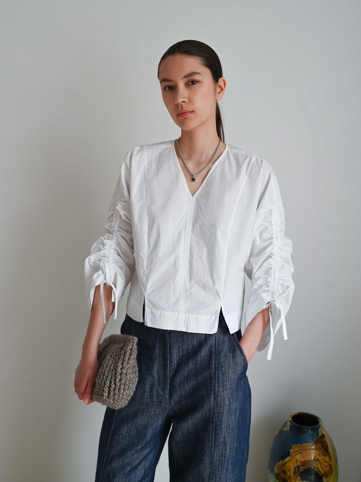 Maddie Blouse White