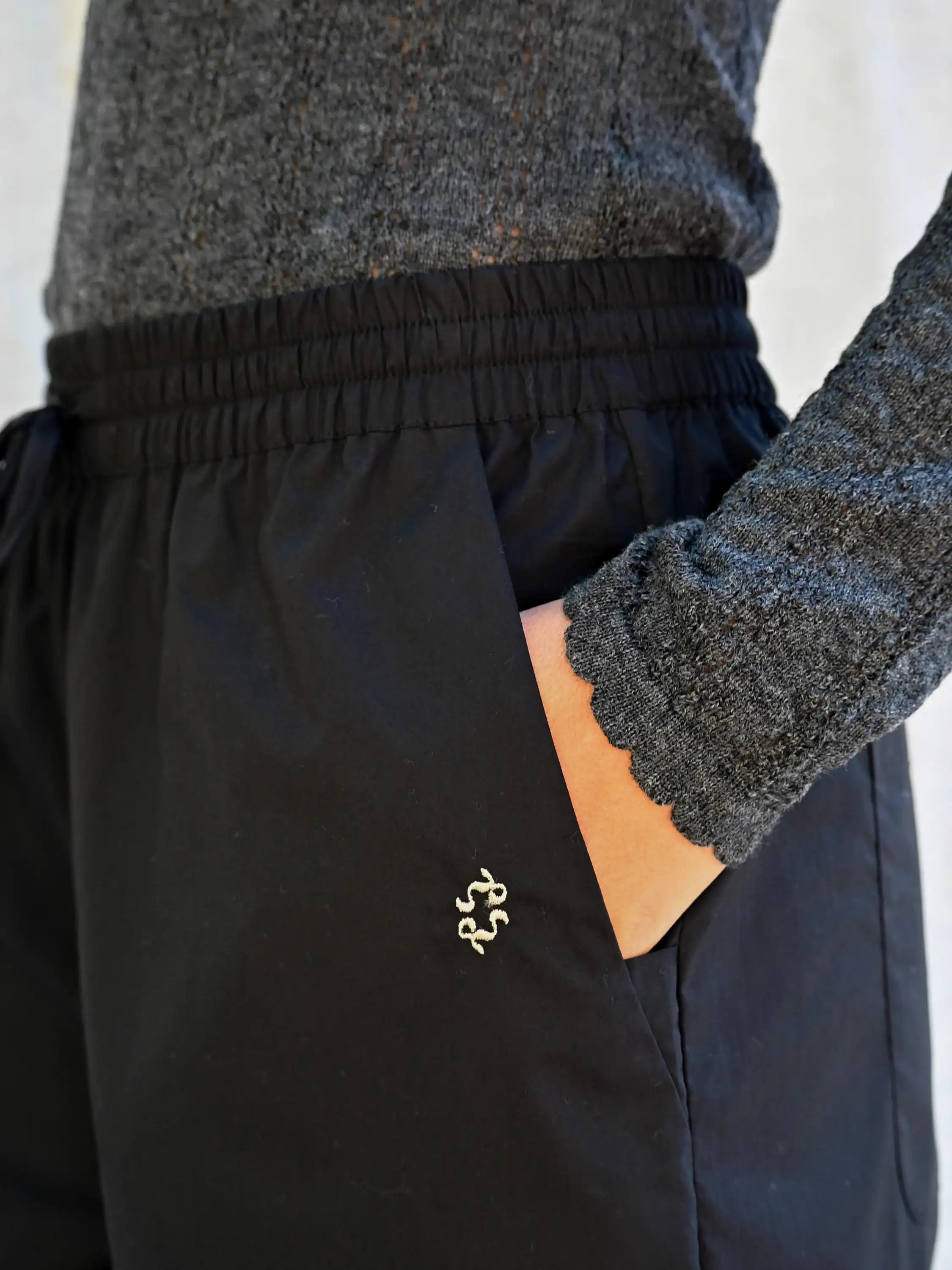 Magda Black Trousers