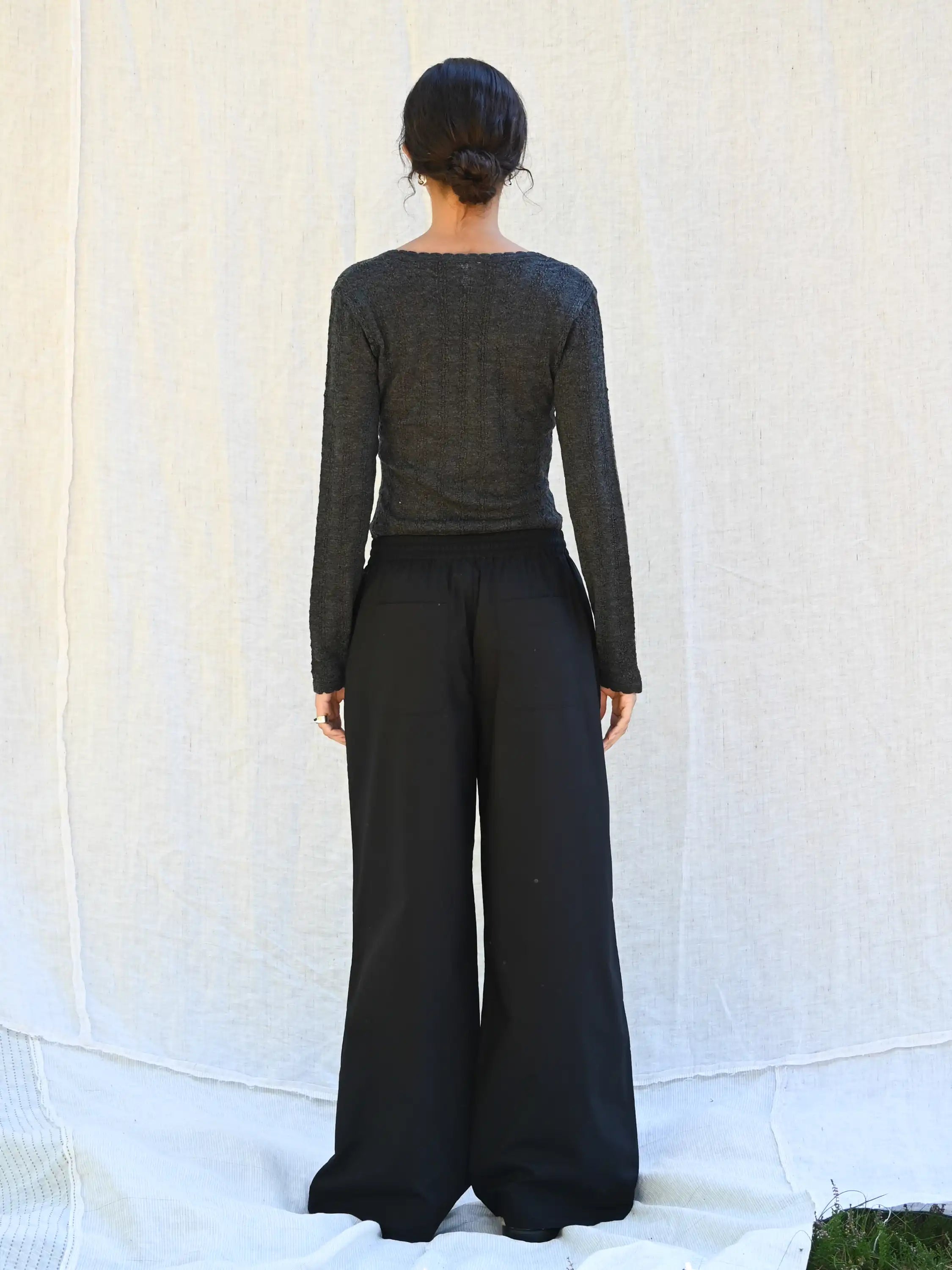 Magda Black Trousers