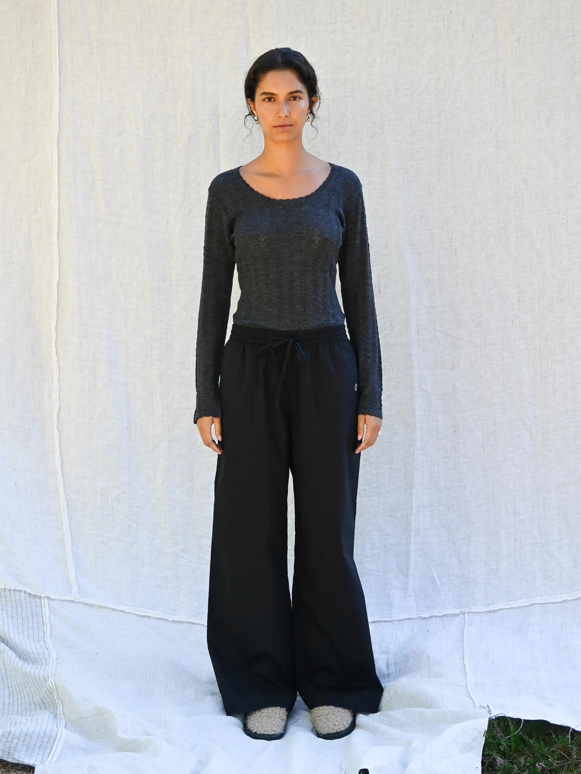 Magda Black Trousers