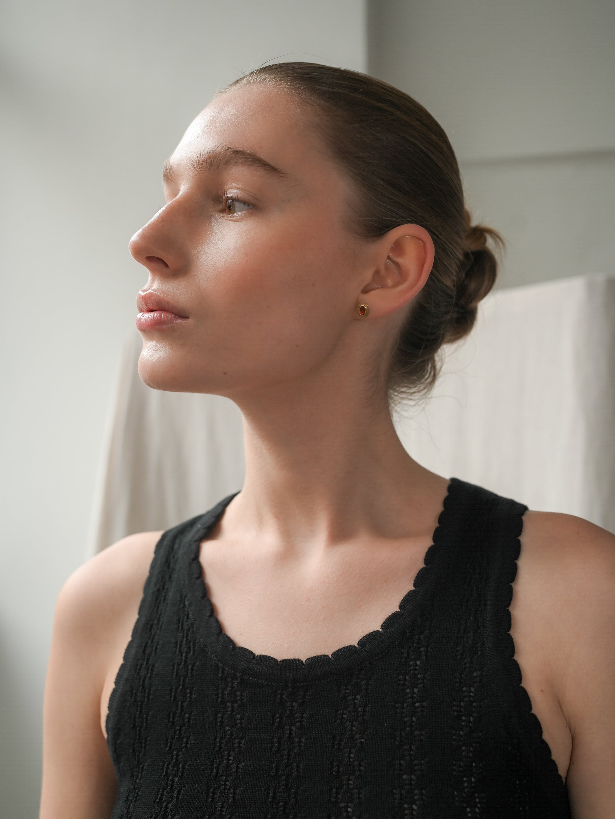 Nellie Knit Black Tank Top