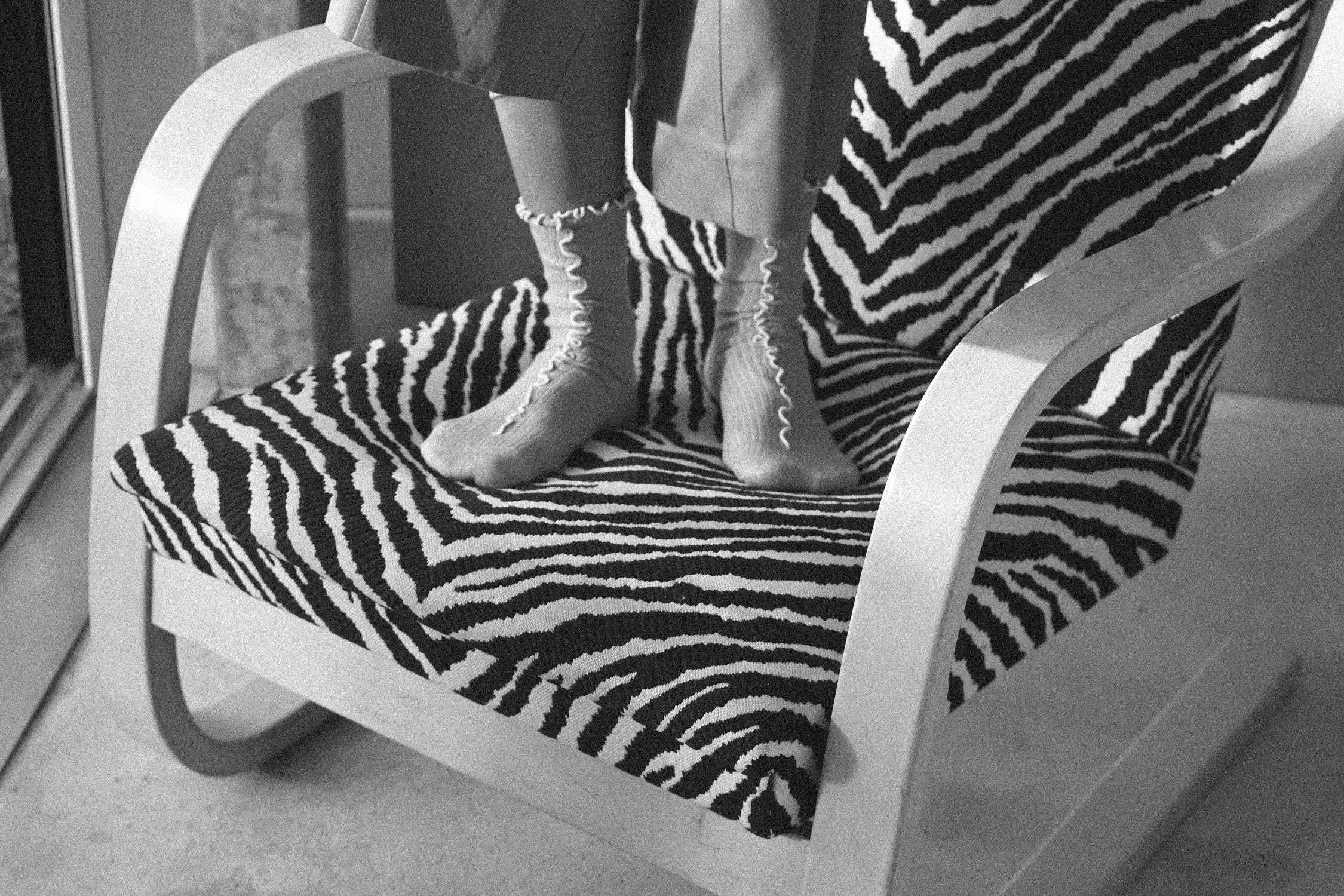 Kusama Socks Beige - 2 pack