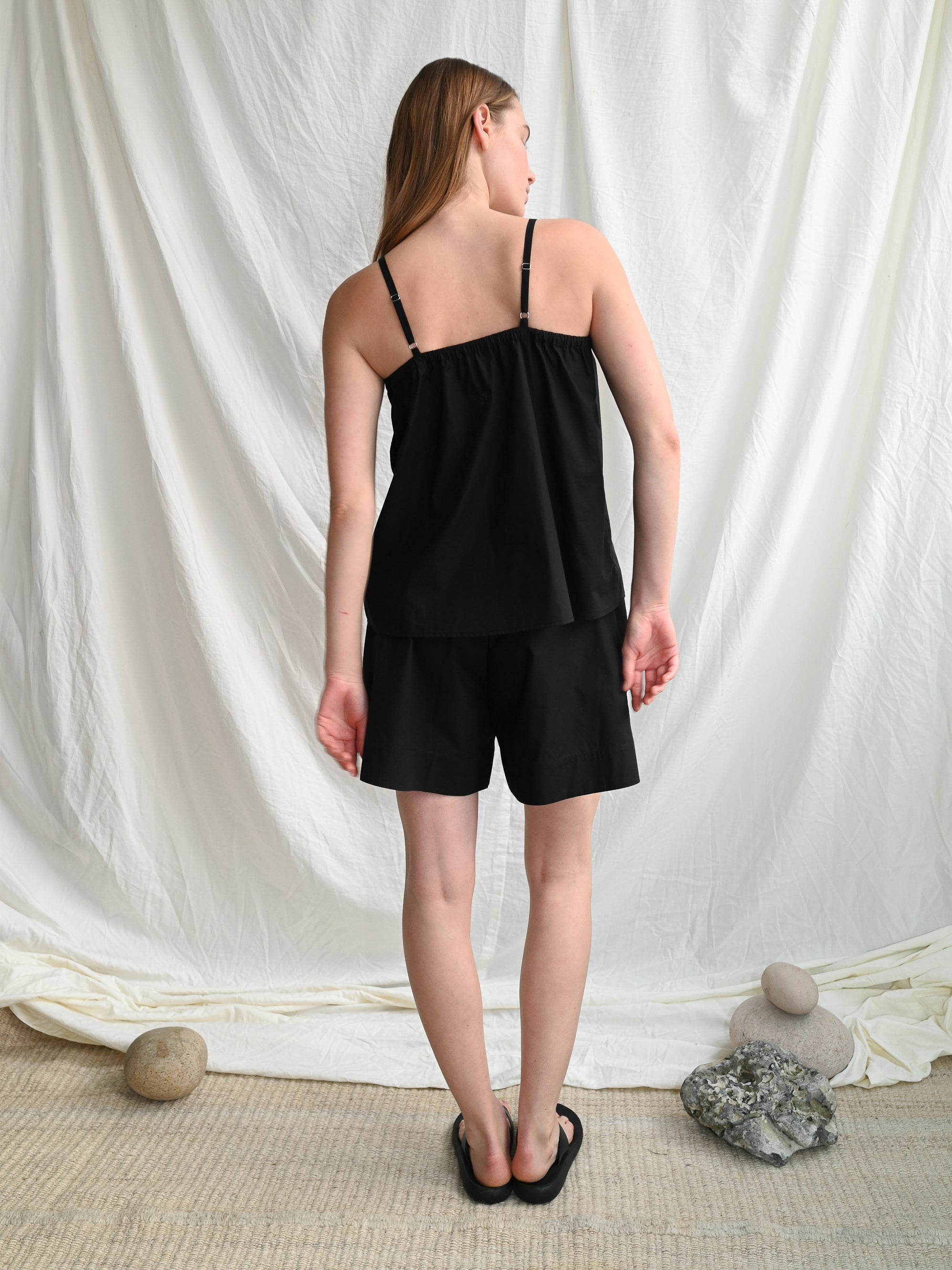 Claire Black Shorts