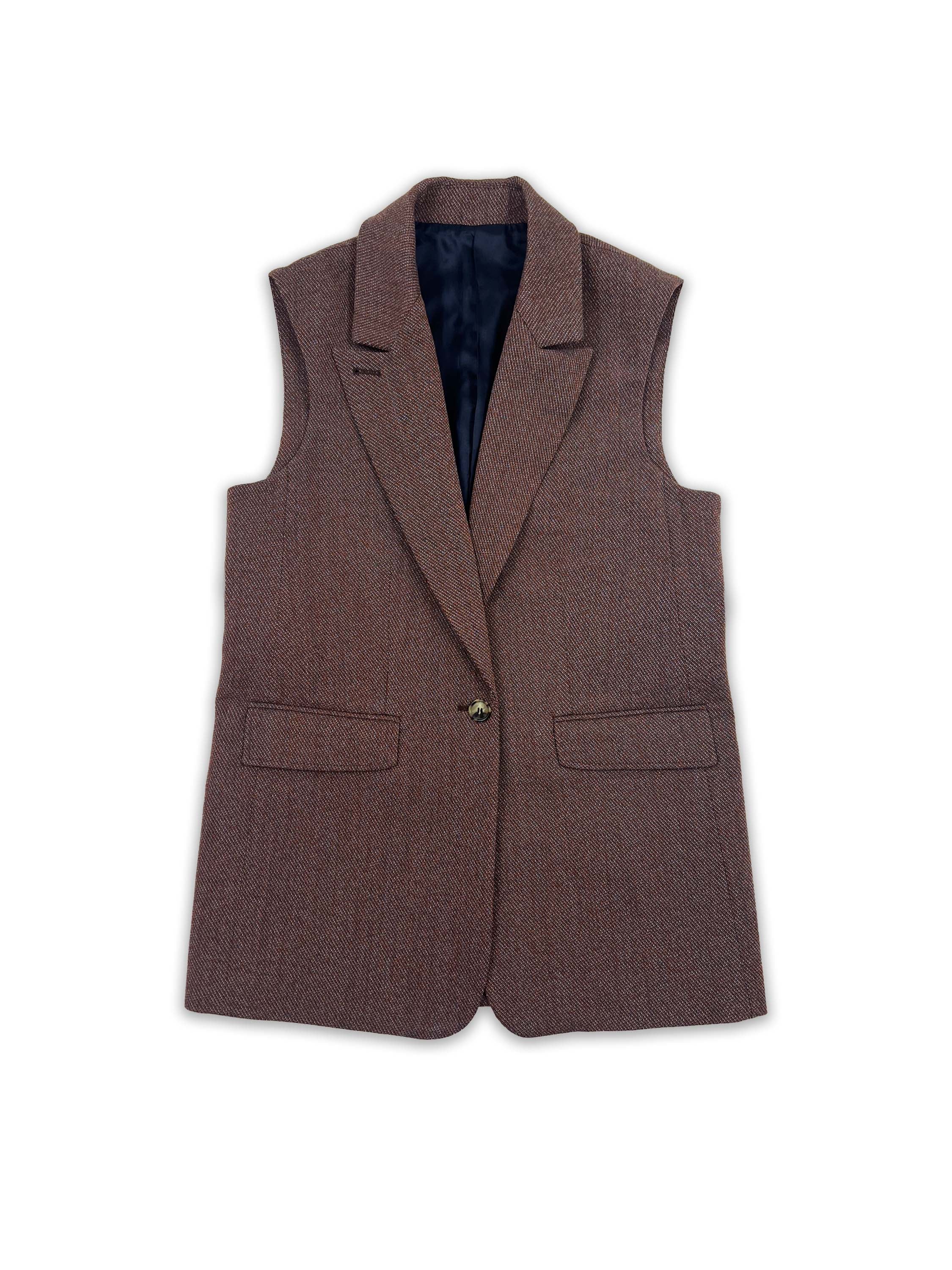 Rose Wool Waistcoat・PRE-ORDER ITEM