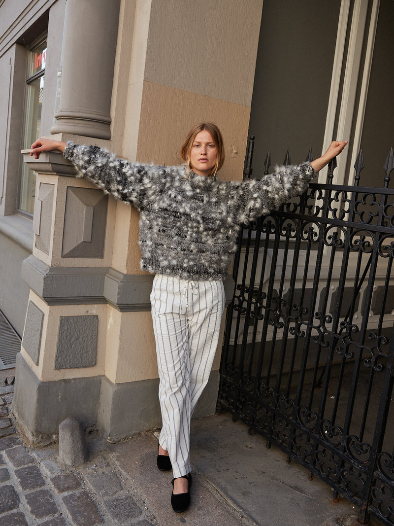 Agda Seersucker Trousers